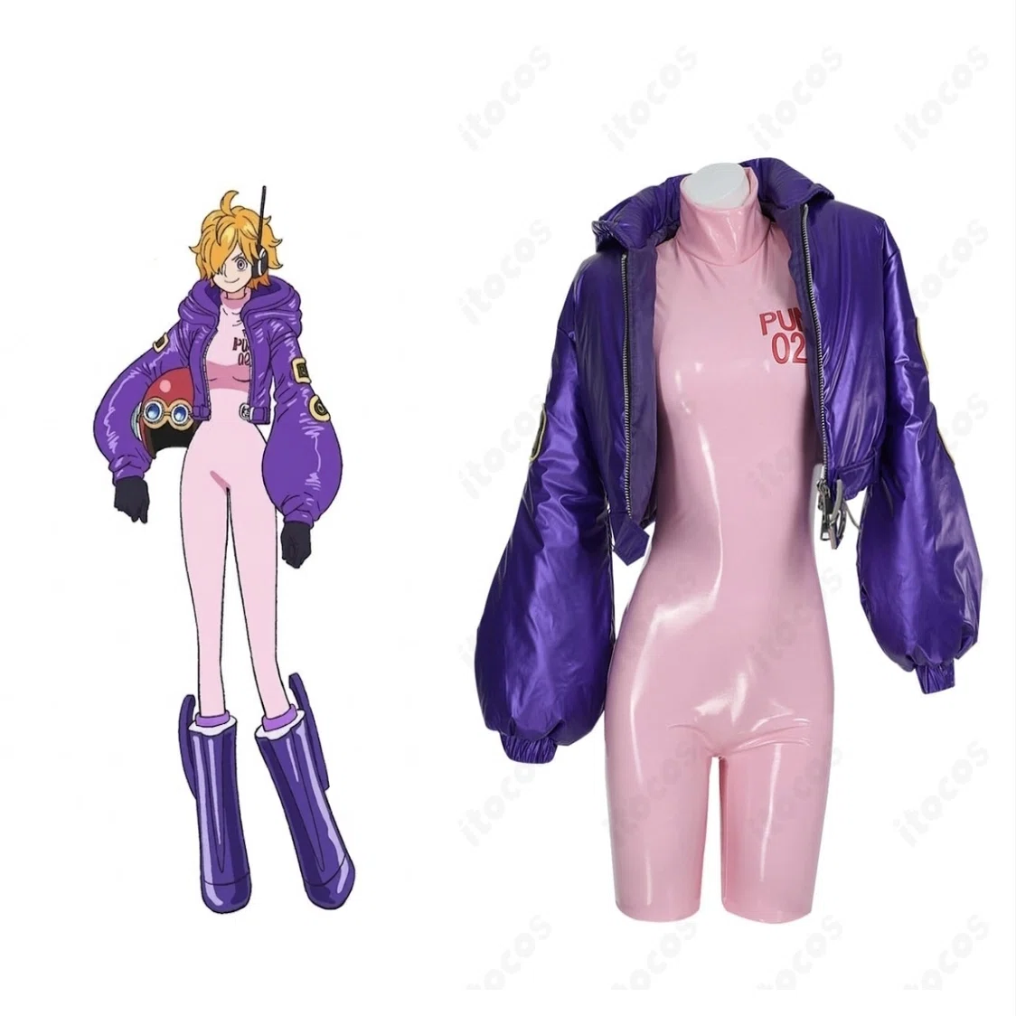 コスプレ衣装 エッグヘッドゾロ 服 ONE PIECE ベガパンク PUNK-02 悪 リリス ワンピース コスプレ衣装 海賊王 エッグヘッド編 コスチュ