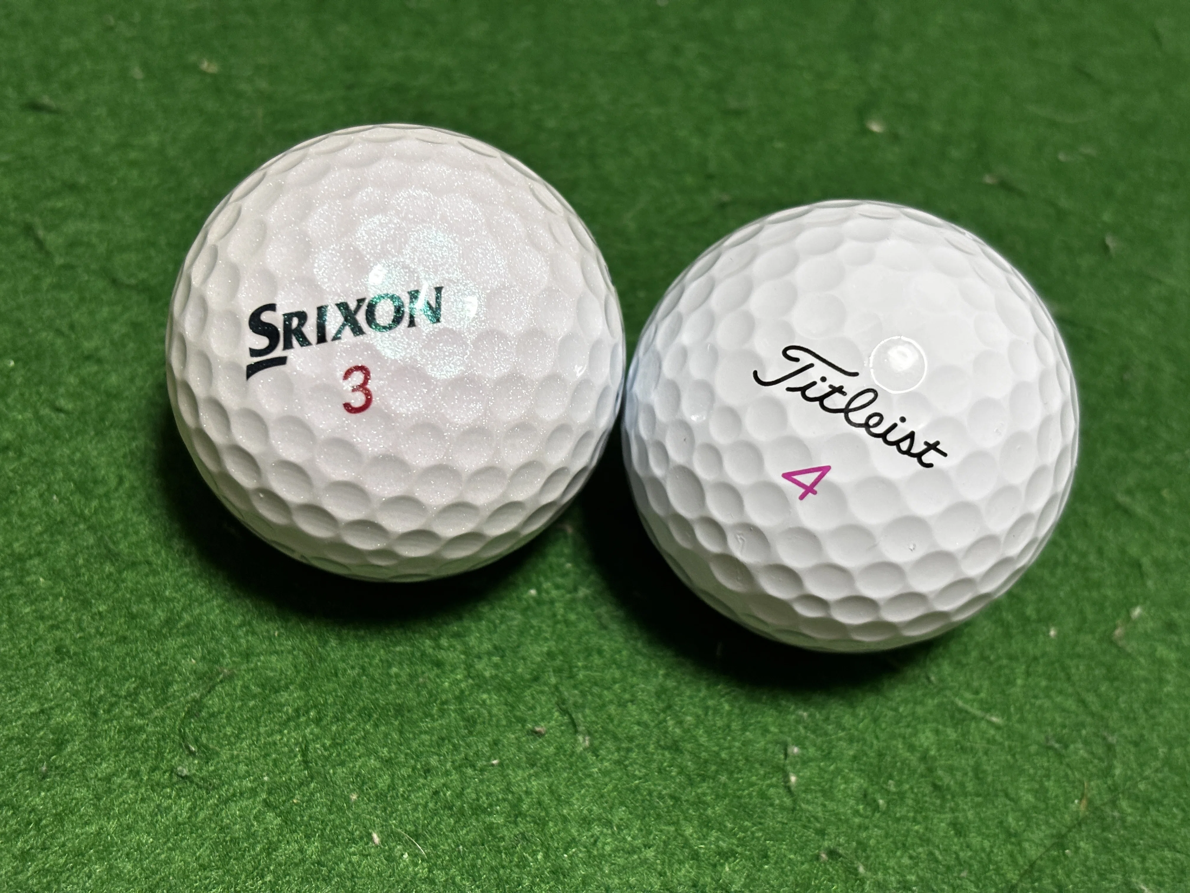 Titleist Pro V1x VS SRIXON Z-STAR XV｜Toshi88さん