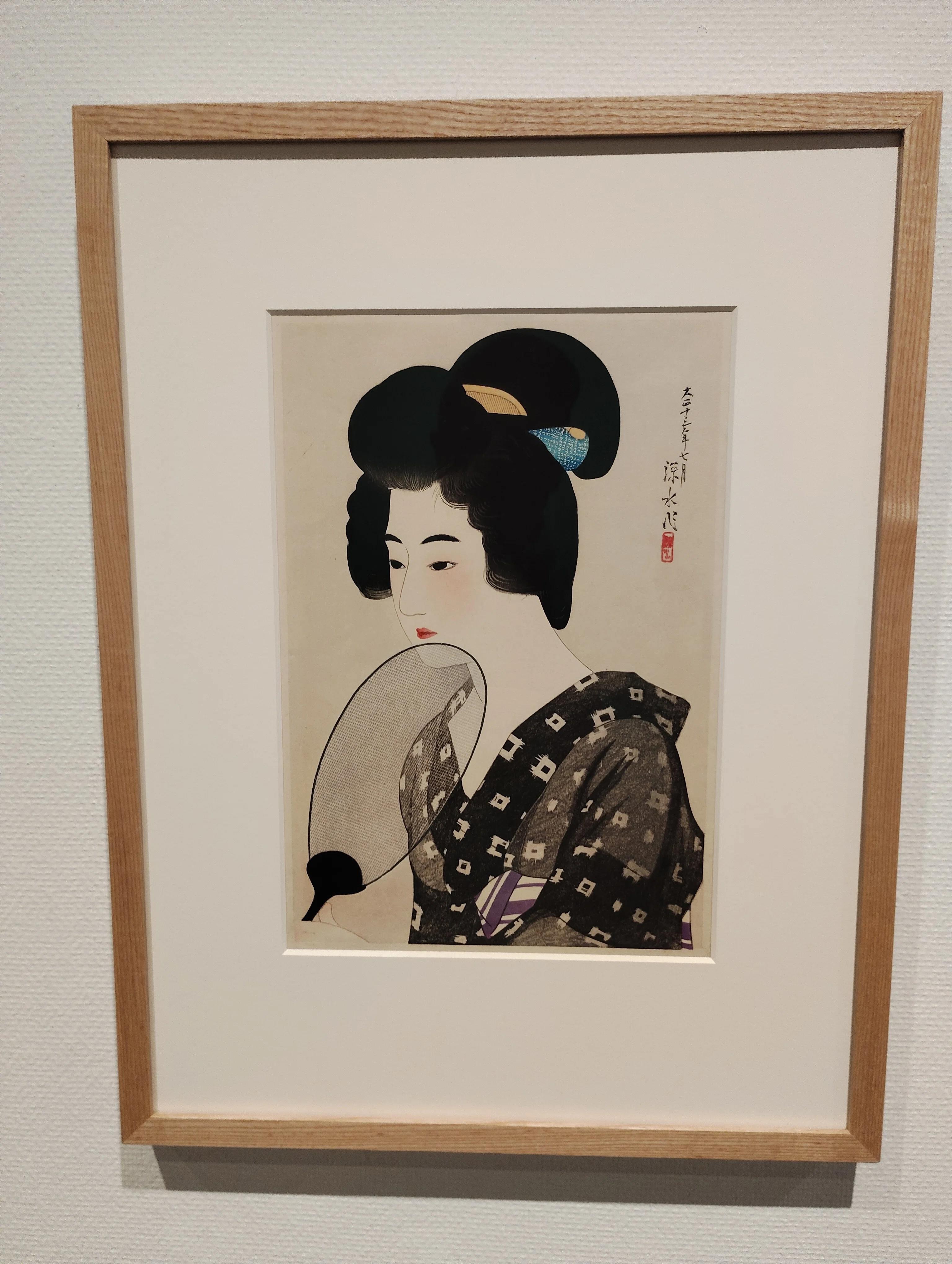 東京国立近代美術館常設展。洋画2点、日本画5点をいつもながらじっくり