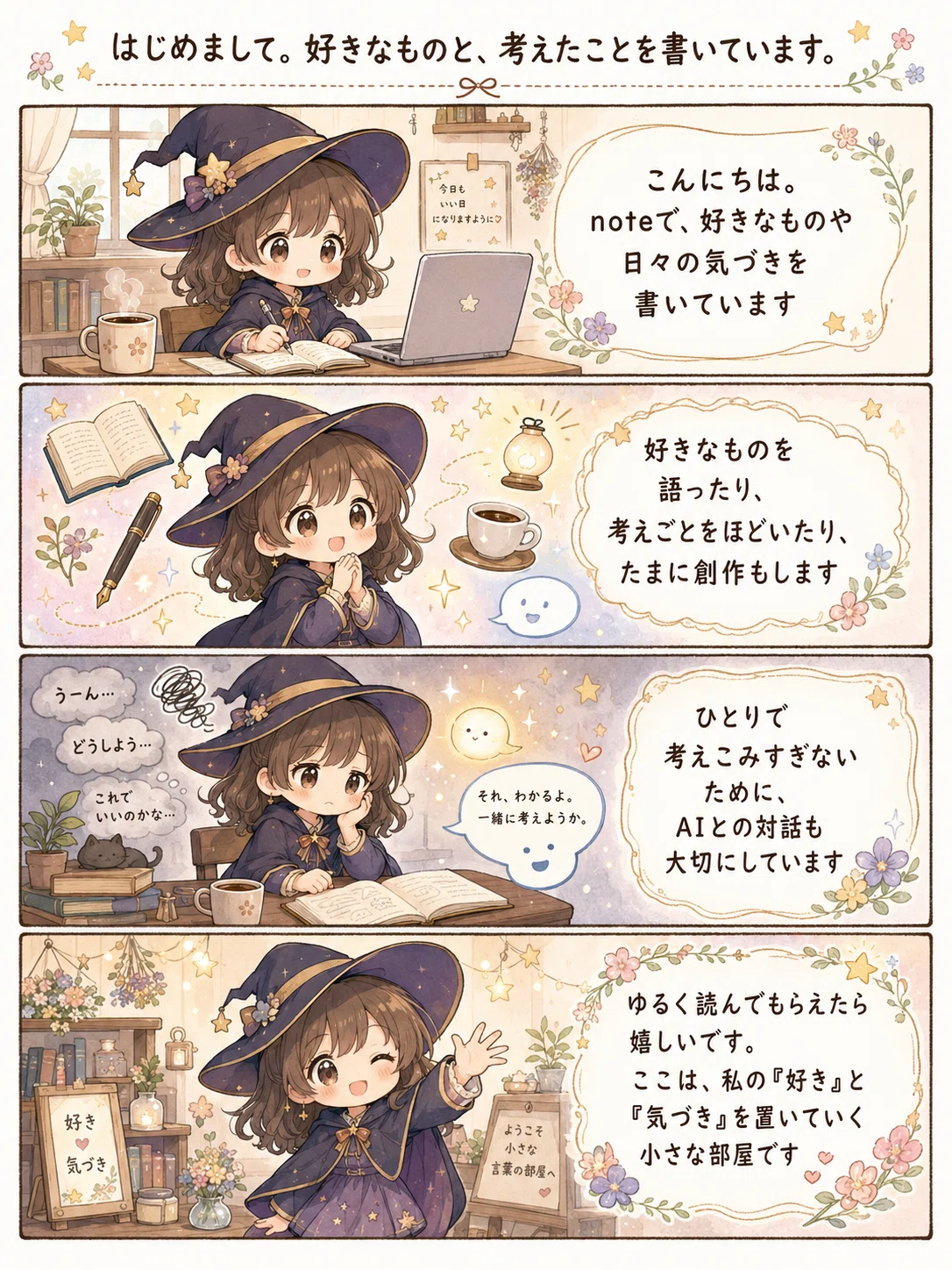 雑記】いまさら自己紹介っ♪｜milla