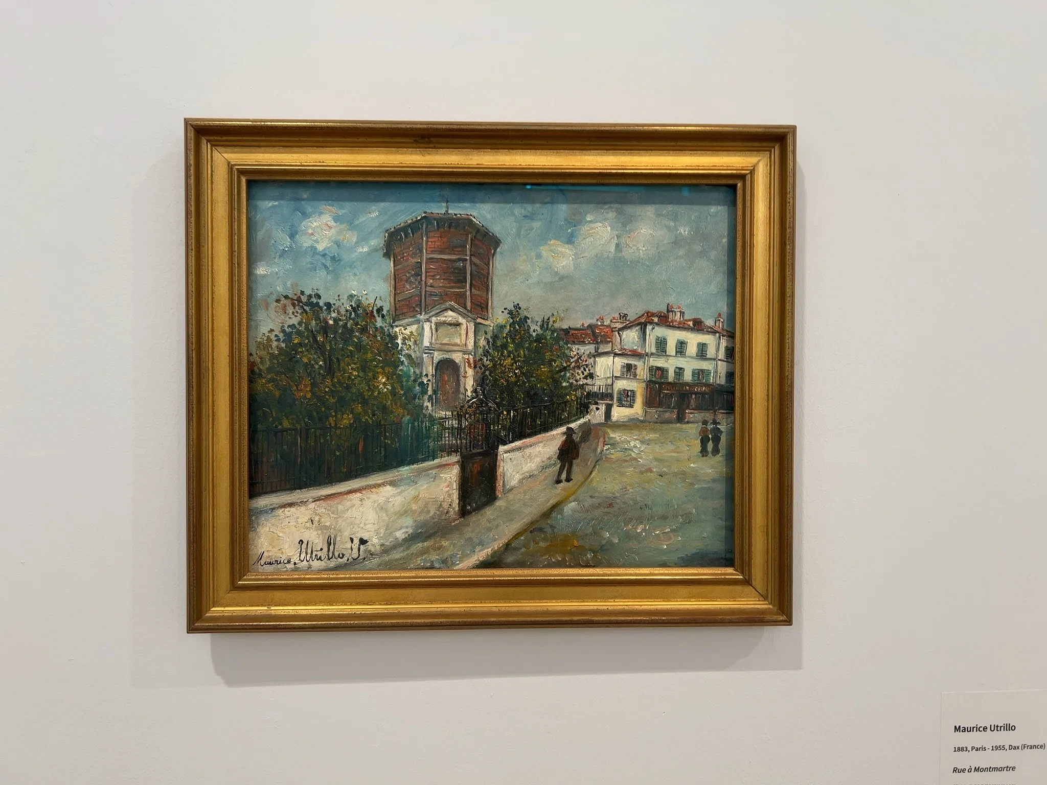 パリの教会・パステル画｜初期フランス期・個展出品作品（額付） 2025年8月パリ旅行】中高年ふたり旅8泊10日 vol3.パリ市立近代美術館で