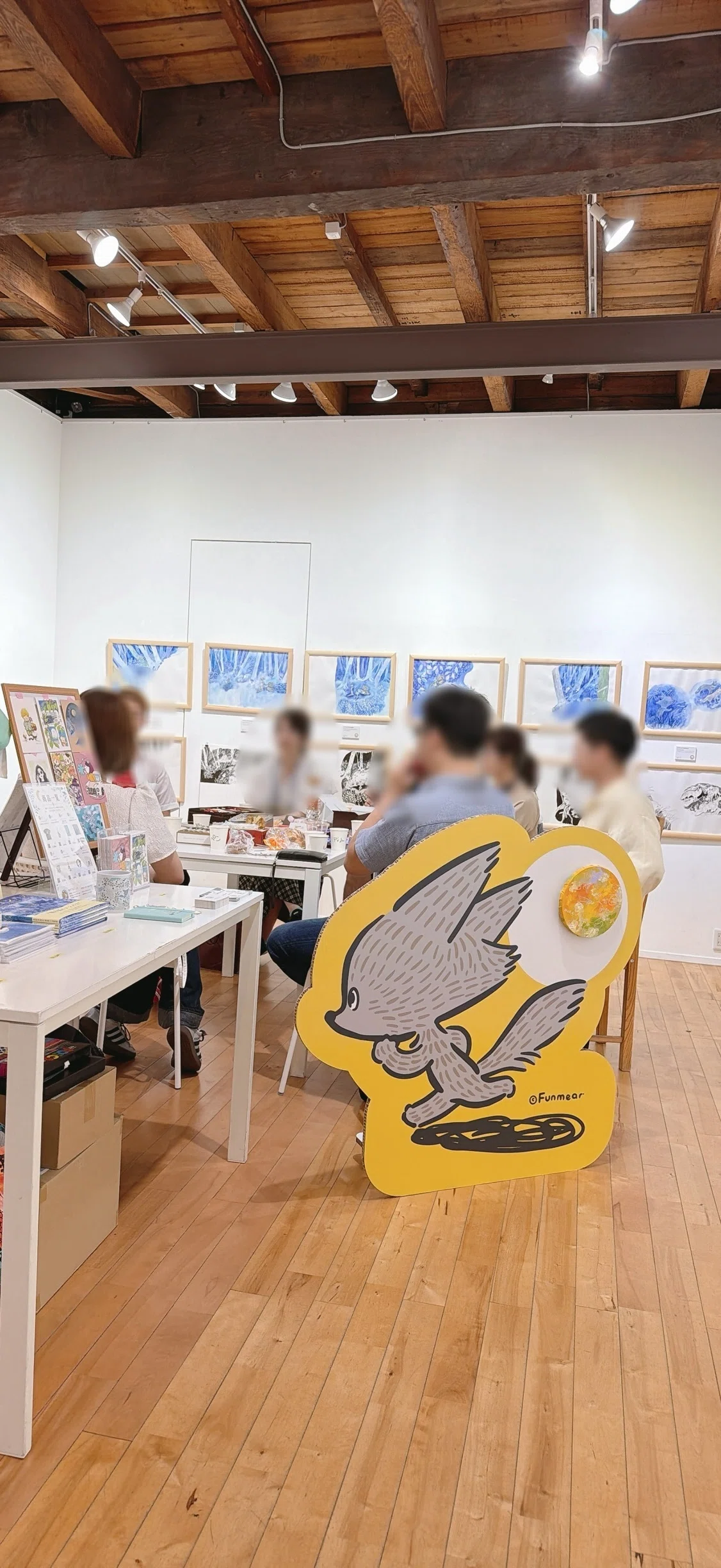 参加メンバー全員の原画が売れました｜わだてるこ