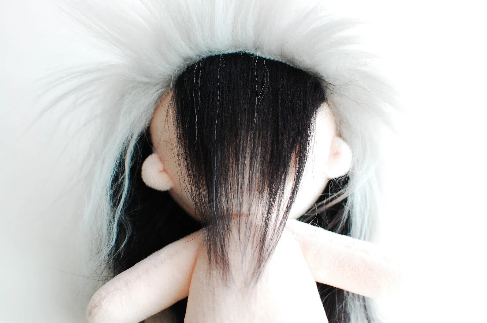 ドール風推しぬい作り】ウィッグボア8㎝のヘアカットと魅力的なお顔