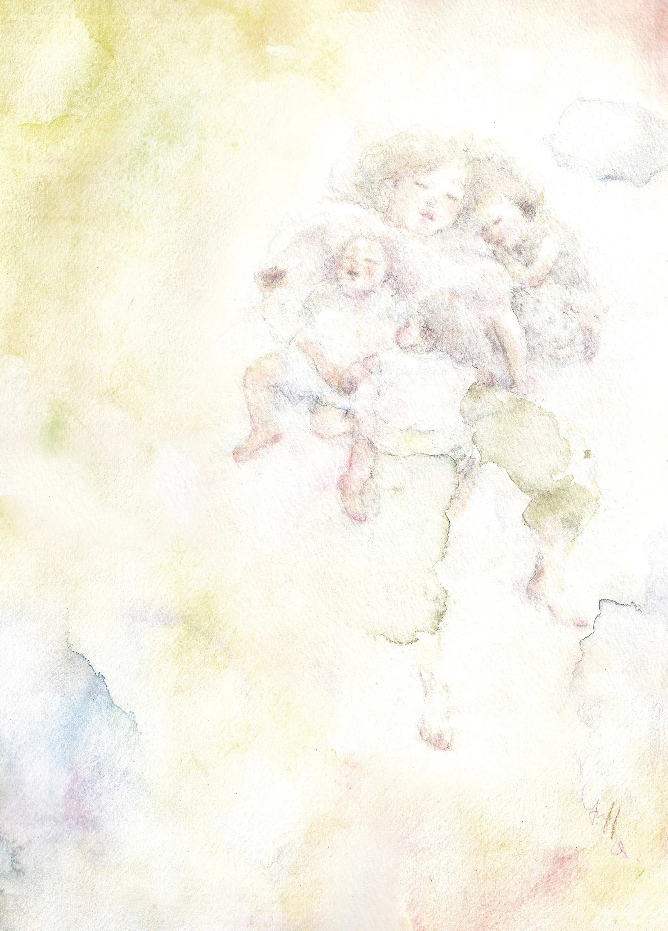 母の記憶の中だけにある光景｜水彩作家yukko