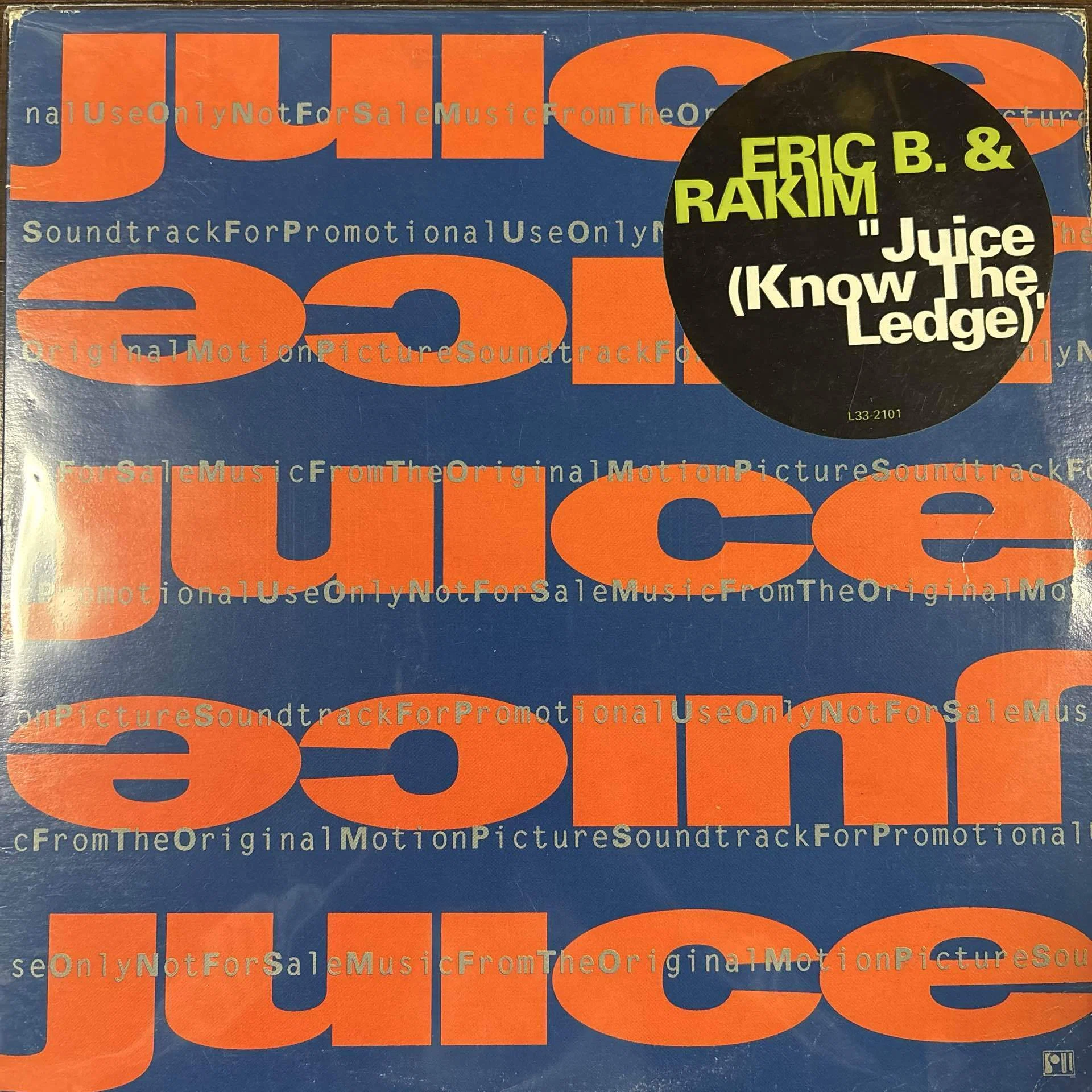 JUICE/LP ・BELLY/2LP 2枚セット サウンドトラック　レコード Juice / オリジナルサウンドトラック｜HIP HOP JUNKIEEES