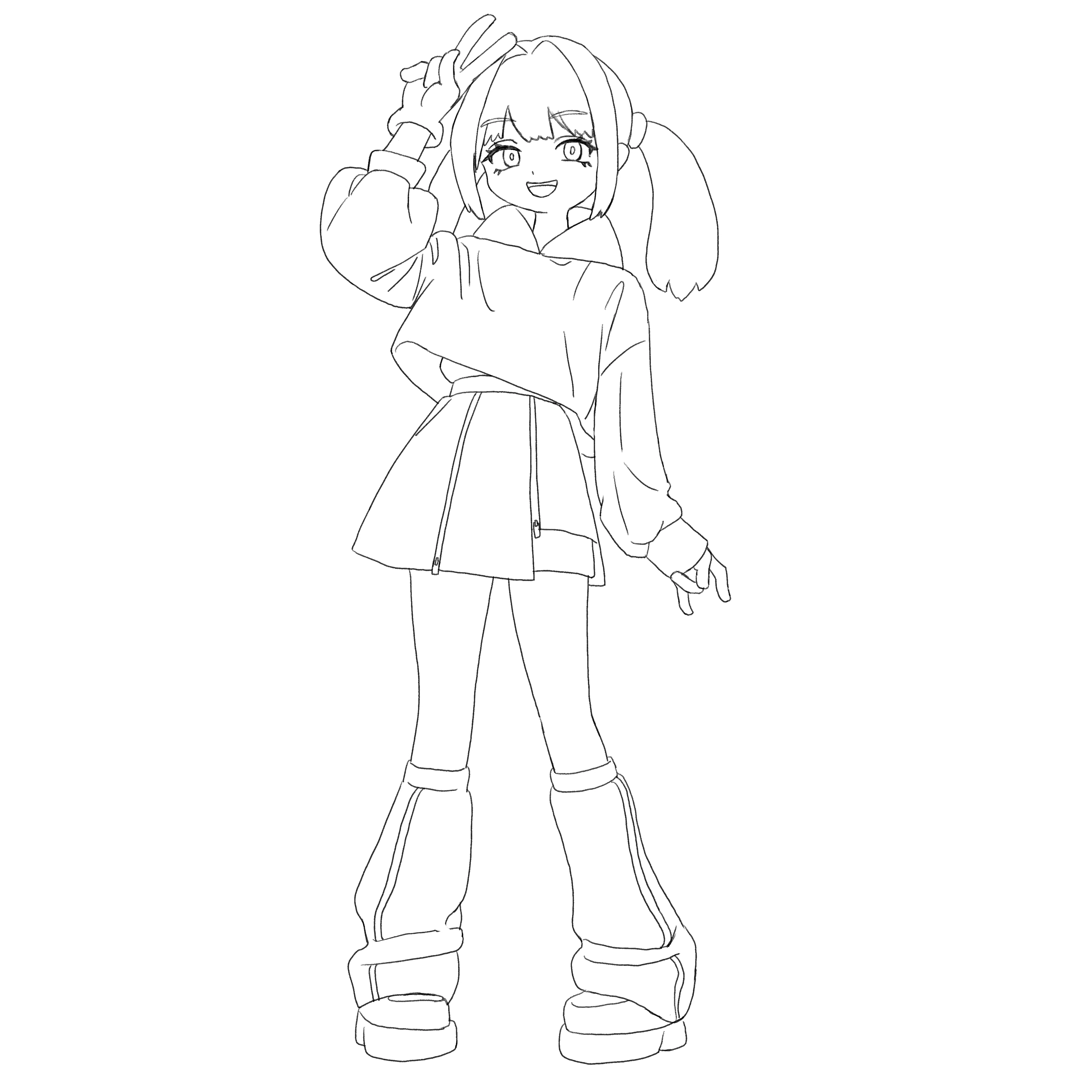 384 人物イラストが描けるようになりたい！No.114｜テツロウ