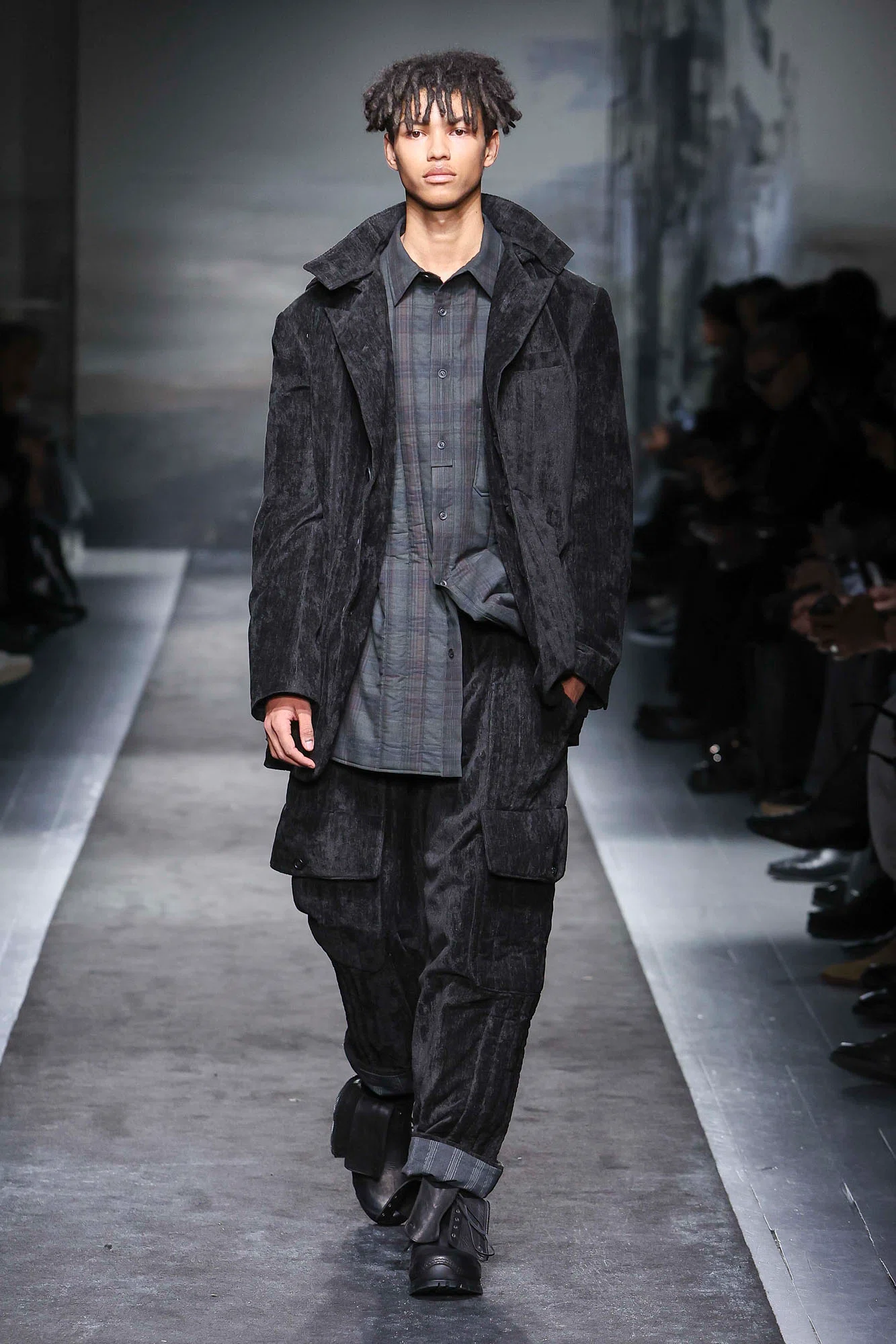 Yahoo!オークション - 初期 yohji yamamoto 1984aw コート80s ヨウジヤ 