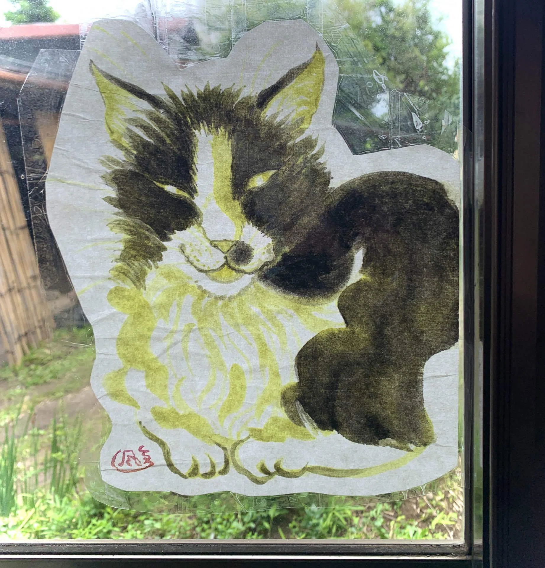 0185:水墨猫｜風連もくじ