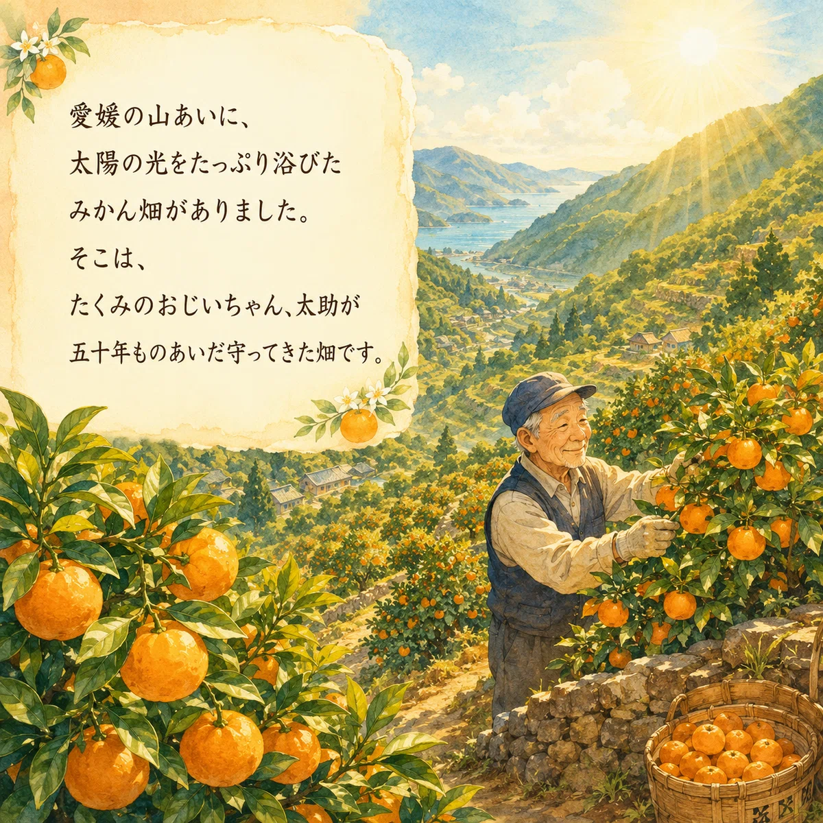SNSで広がったみかんの輪｜Haruka114(えみたん)