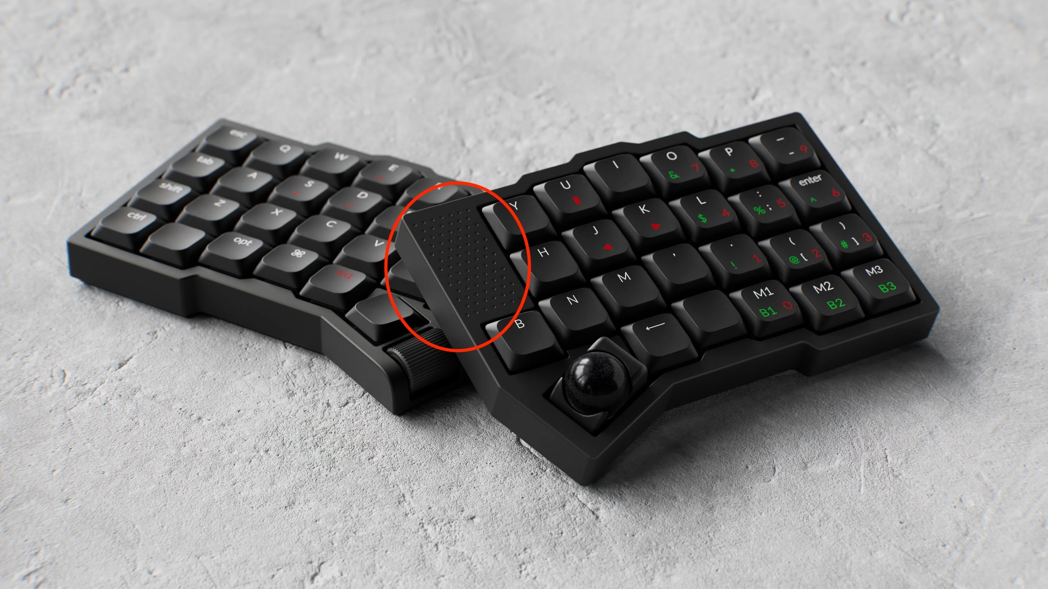 購入報告】Keychronの新作トラックボール付き分割キーボード「Orca