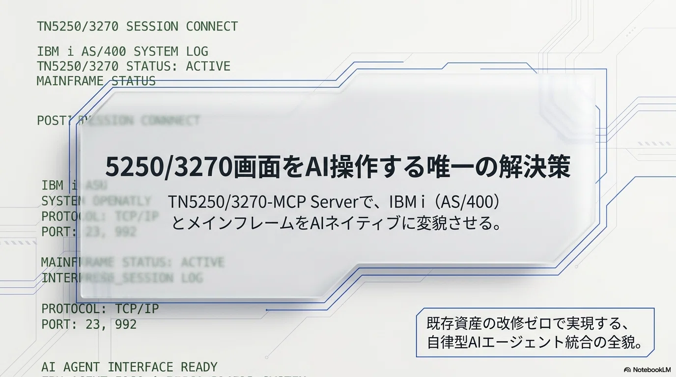 TN3270-MCP ServerでIBM ZメインフレームのサーバーをAIに繋げて