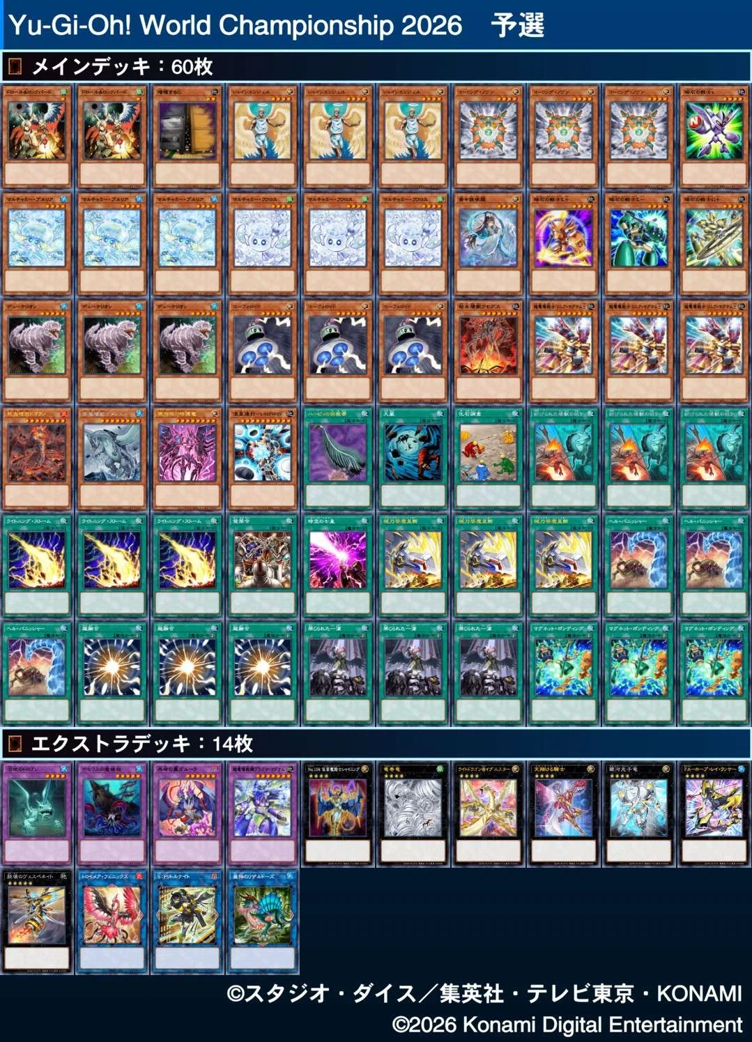 yugioh meta decks 2020 WCS2026 DLv.20] Magnet Shirokroid [Yu-Gi-Oh! MD Deck Introduction]｜さめらいす