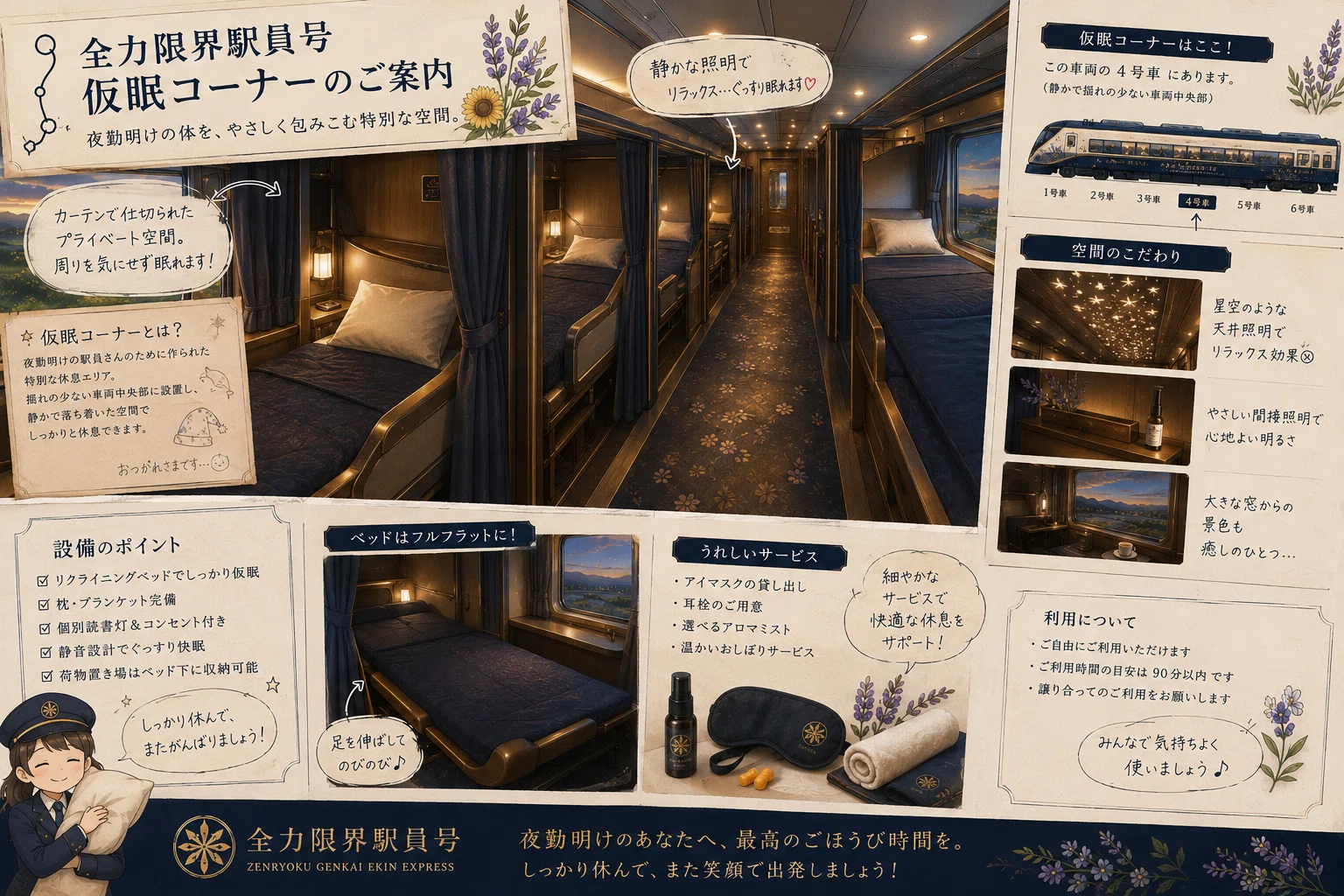 駅員 AIで遊ぼう×全力限界駅員】私の人生を列車にしたら「全力限界駅員号
