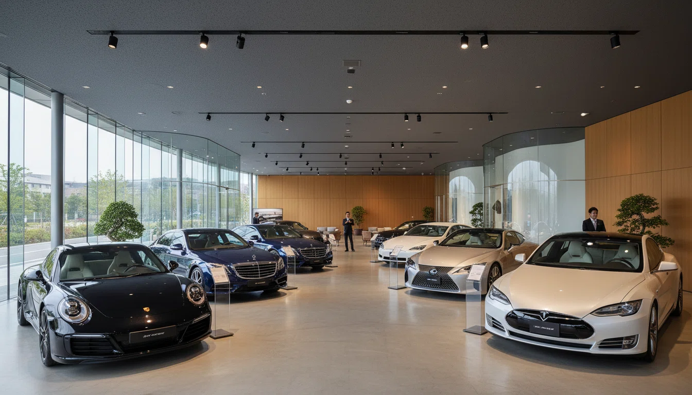 レクサス東京中古車LTPOの展示イメージ