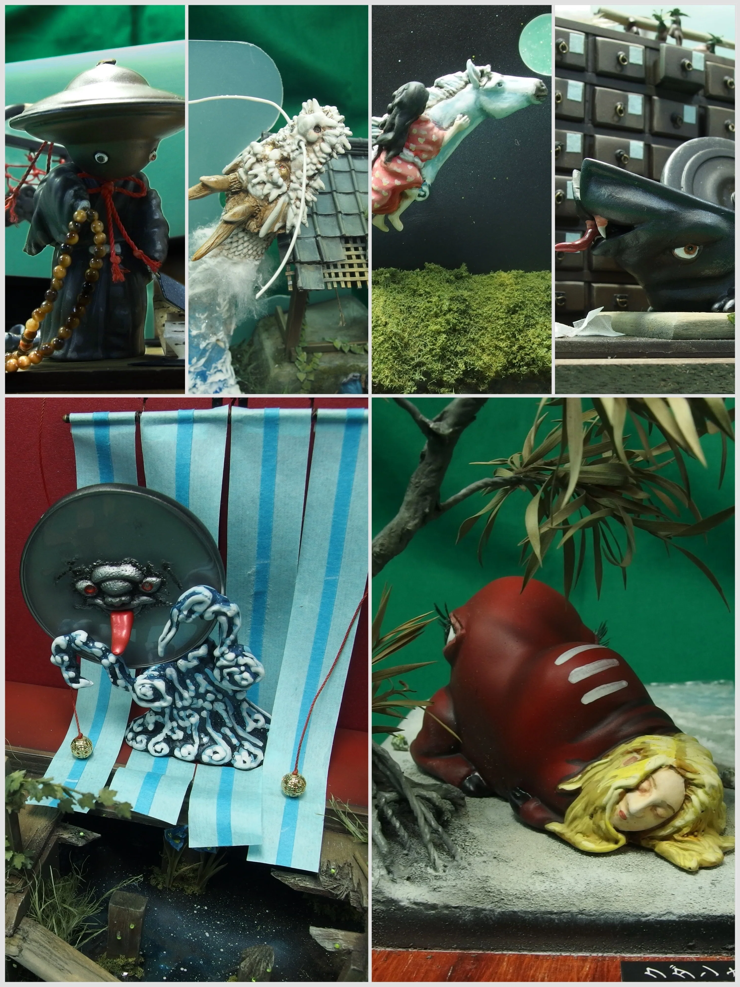夏へ向けてツクモガミたち｜Pucephalas (八木一文)
