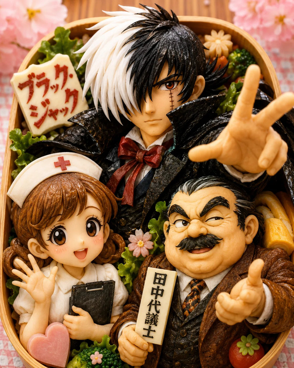 ブラック・ジャックキャラ弁｜punon