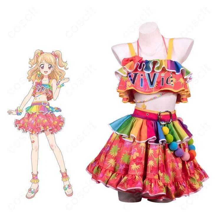 アイカツスターズ 制服 夏服 コスプレ 写真 カツスターズ アイカツ制服