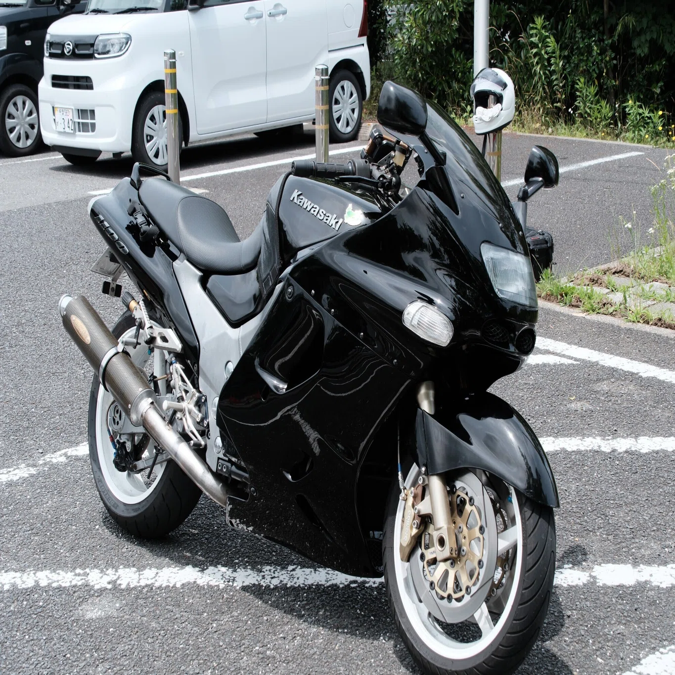 永き眠りから目覚めたZZR1100をキレイキレイしました！｜がらしまこちき