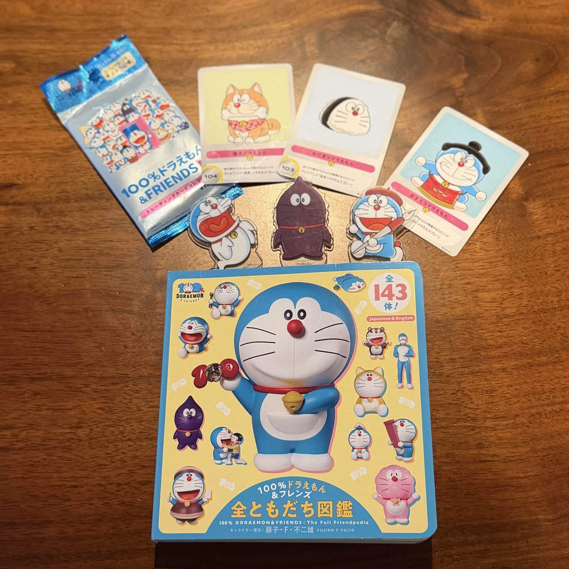 100%ドラえもん&FRIENDSドラえもん展　限定　刺繍ワッペン 3点セット 100%ドラえもん&FRIENDSドラえもん展 限定 刺繍ワッペン 3点セット 100