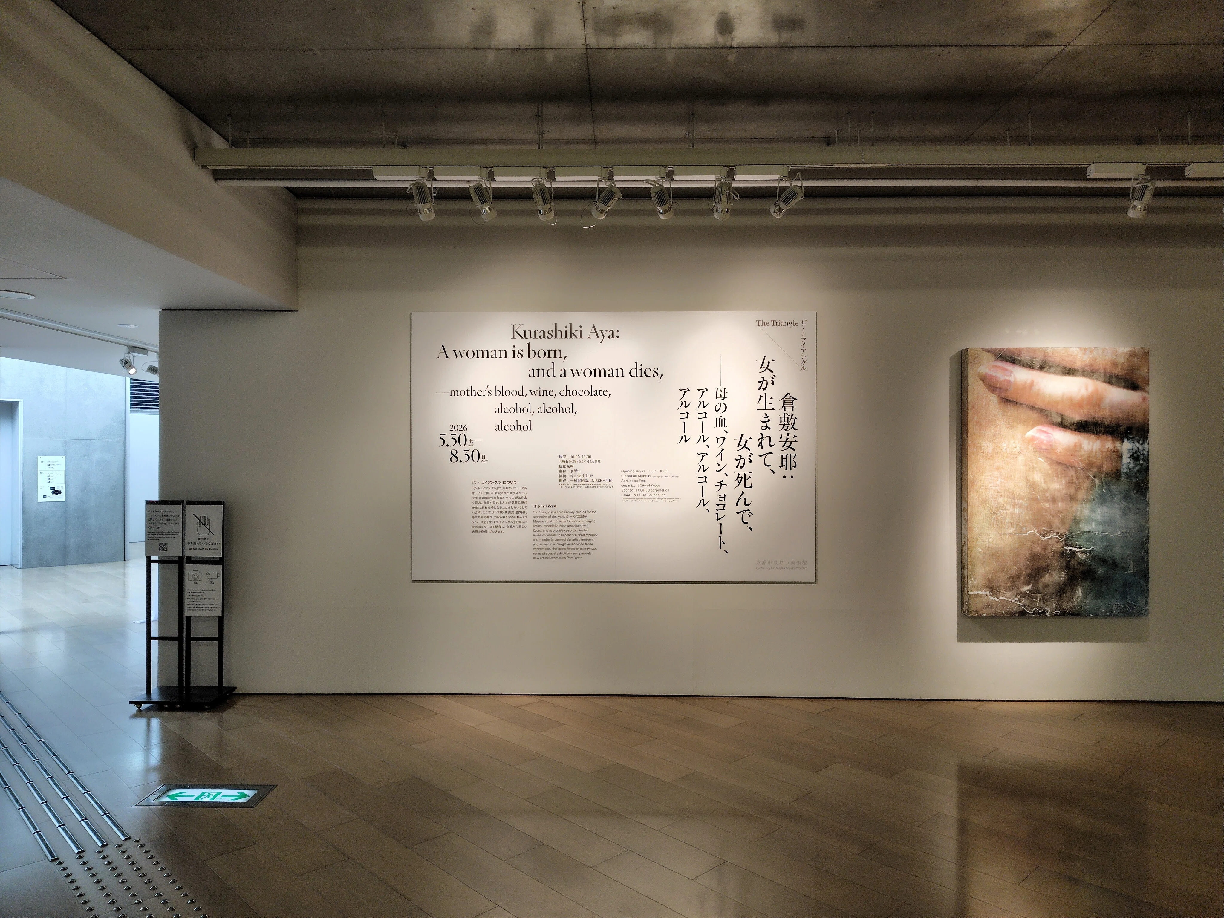 京都市京セラ美術館】パンツを脱ぐように展示を見る。ザ