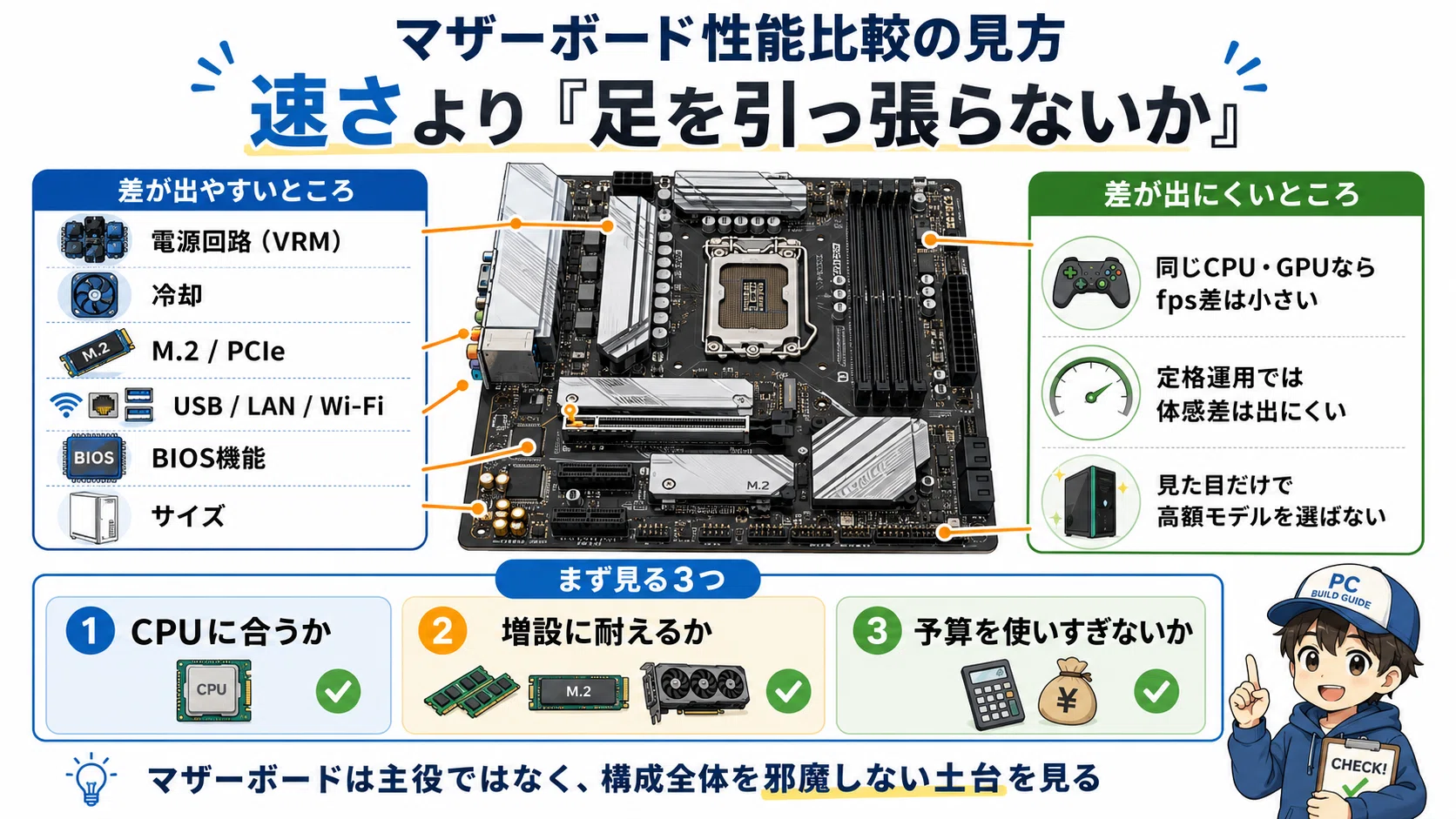 マザーボード 性能比較｜pc_masami