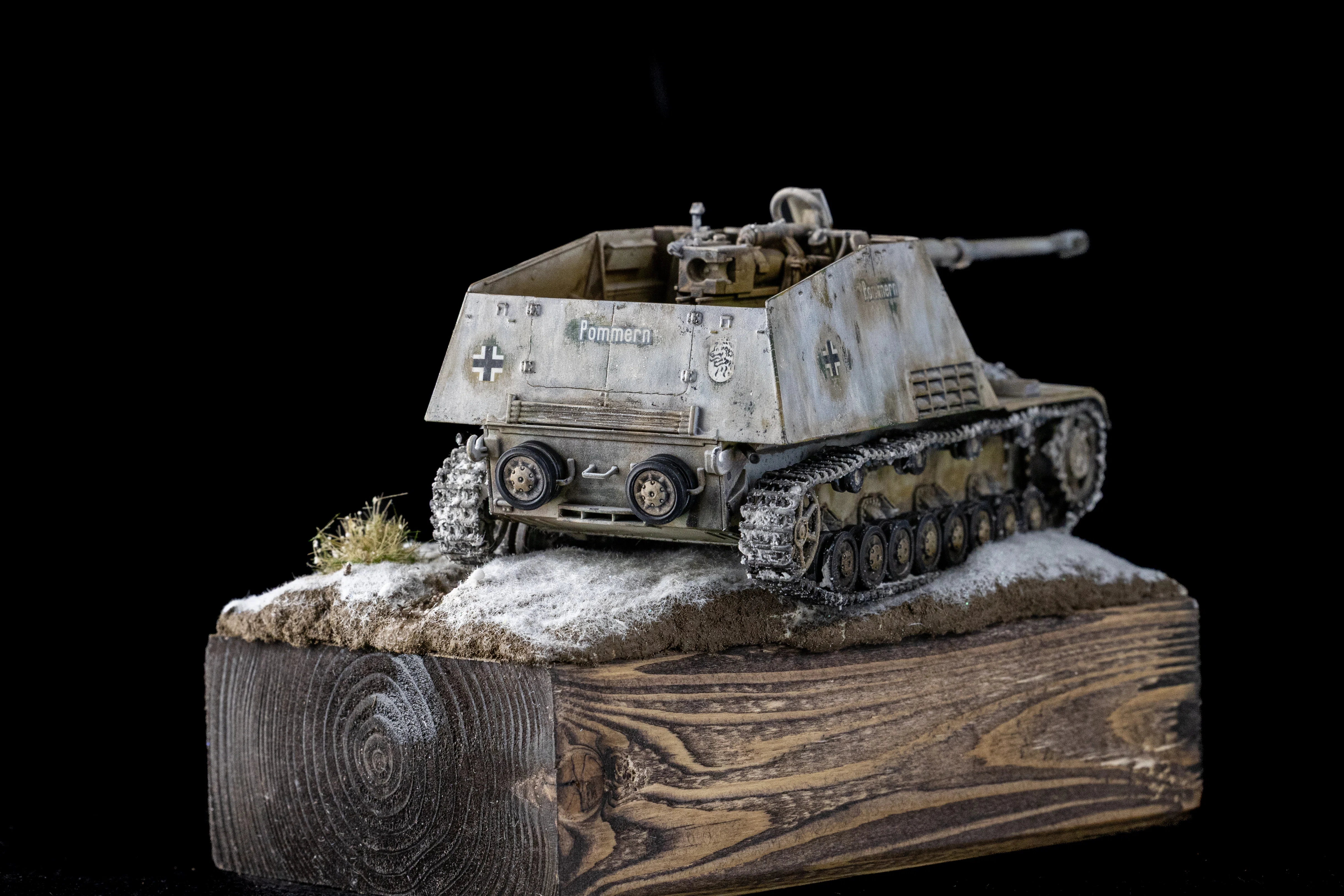 冬季迷彩てのを、私もやってみたかったのだよ（TAMIYA 1/48 ナース