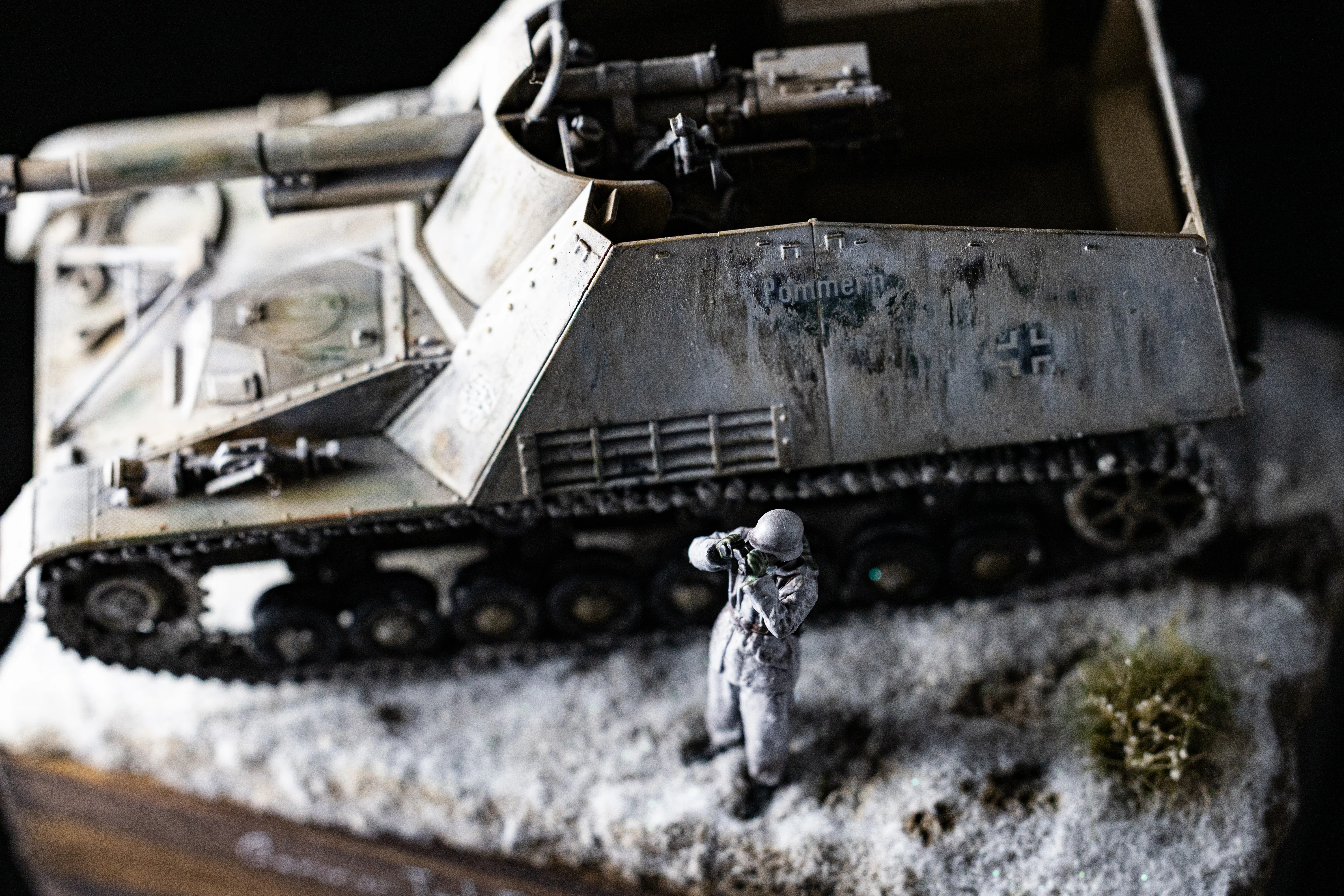 冬季迷彩てのを、私もやってみたかったのだよ（TAMIYA 1/48 ナース