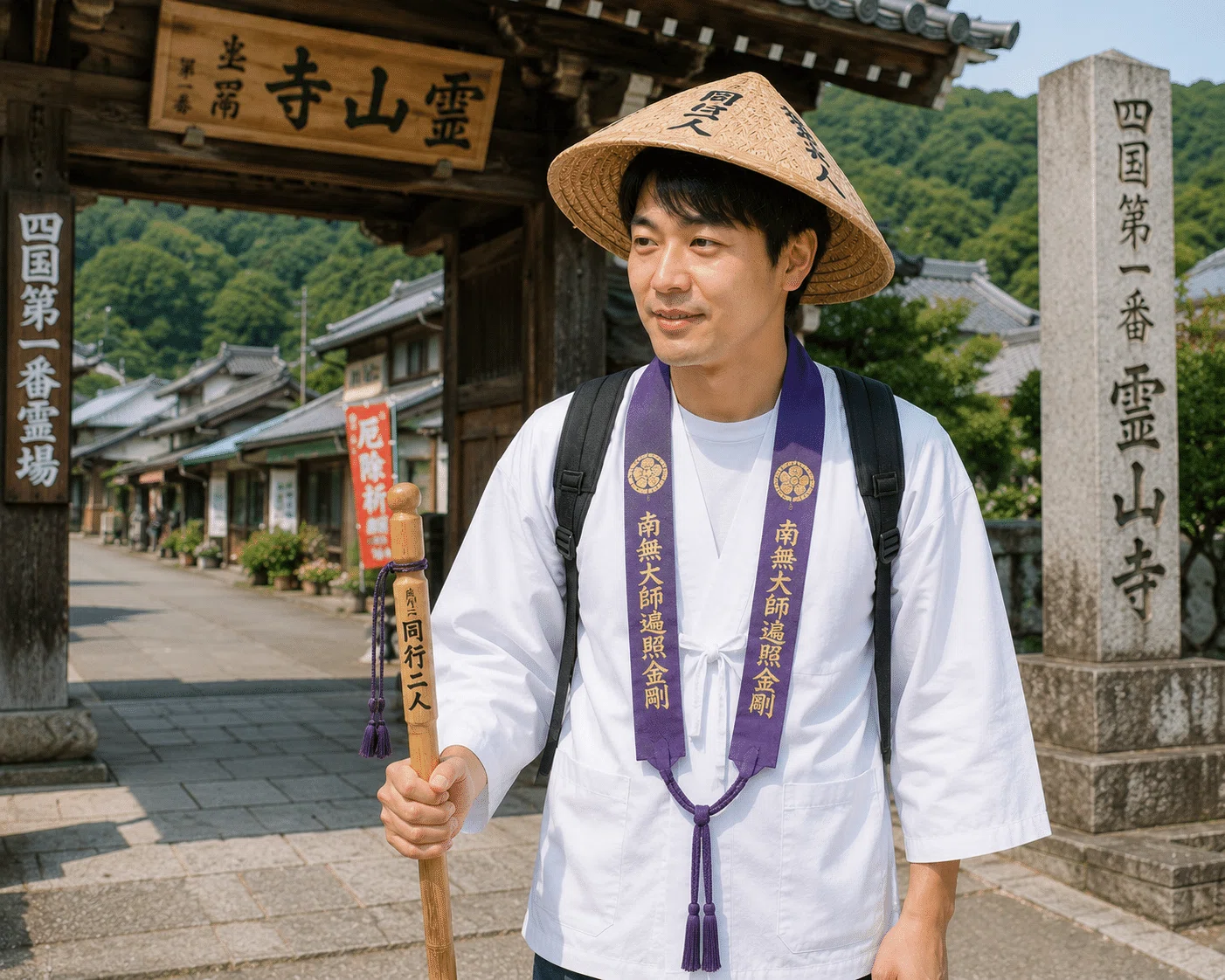 第2回歩き遍路、坂東駅から霊山寺まで｜坪田としたか（新しい勇者の 