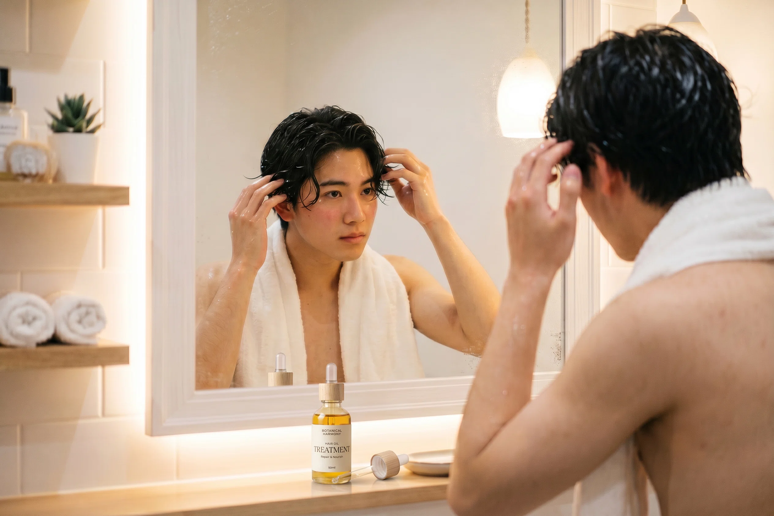 元開発者が厳選】くせ毛メンズ用ヘアオイル5選！髪質別の選び方も徹底