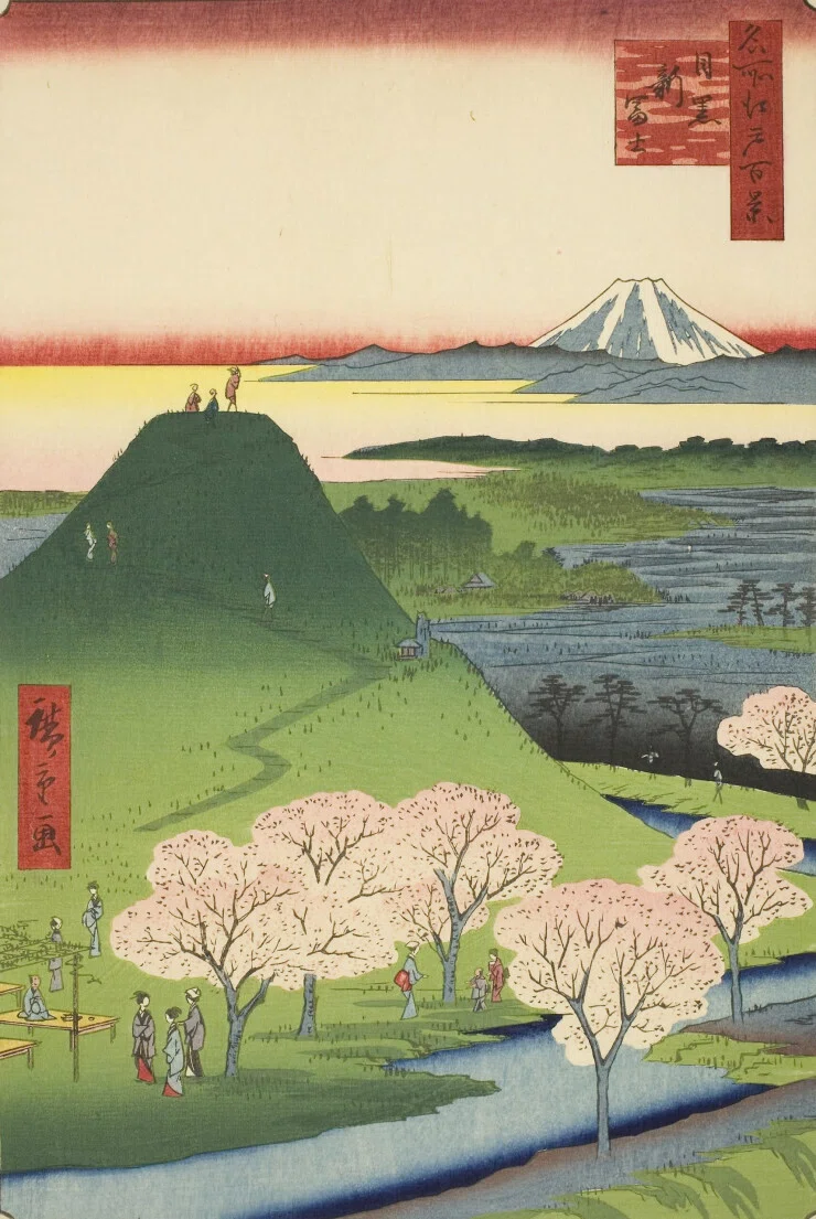 油彩画　真筆保証　富士山と滝と紅葉　自作絵画　堀口　守 世界の北斎を、私はまだ知らなかった。｜堀口ひとみ｜Art of Being