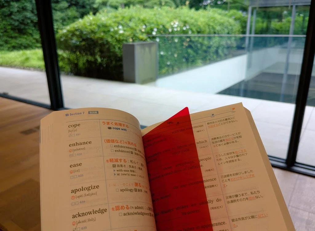 英単語600語・英文法135ページ進みました。英語苦手な私が基礎から