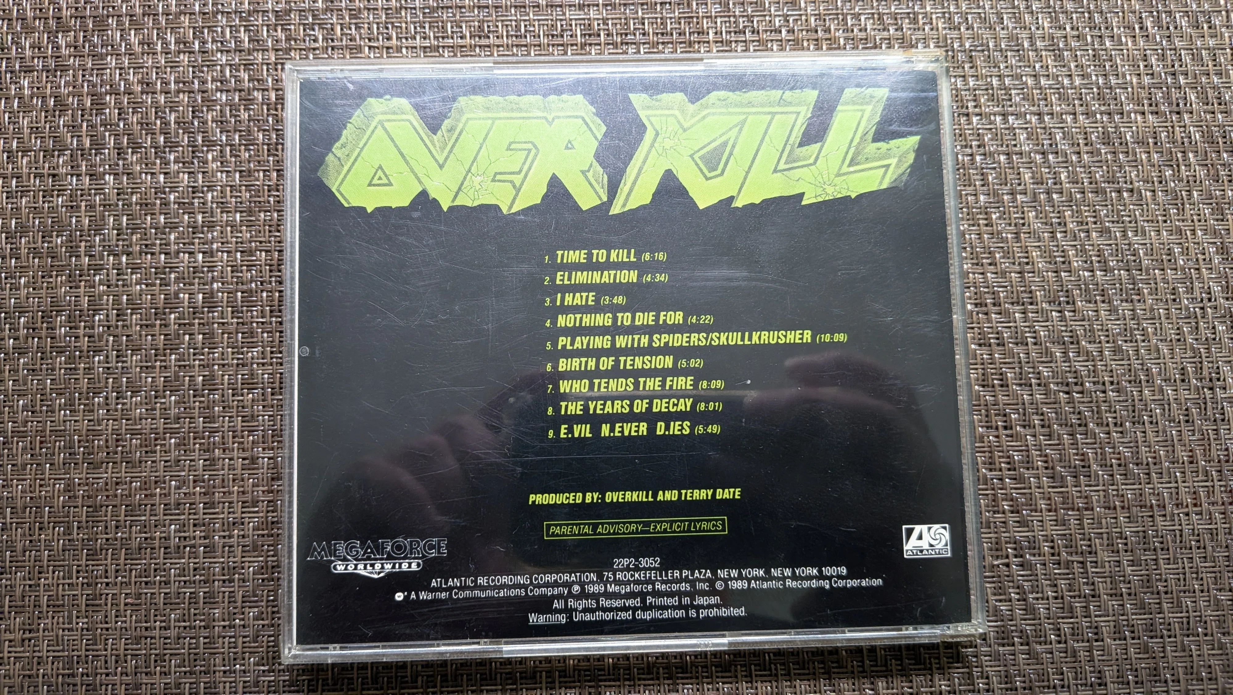 OVER KILL 】The Years of Decay 墓標に刻まれた、終焉を刻む者の系譜