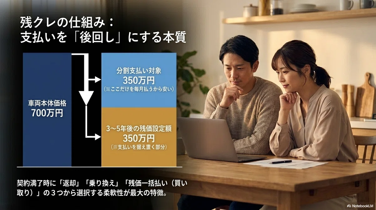 残クレ仕組み　残クレアルファードで失敗しない完全ガイド