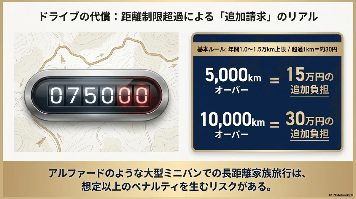 走行距離制限と超過費用