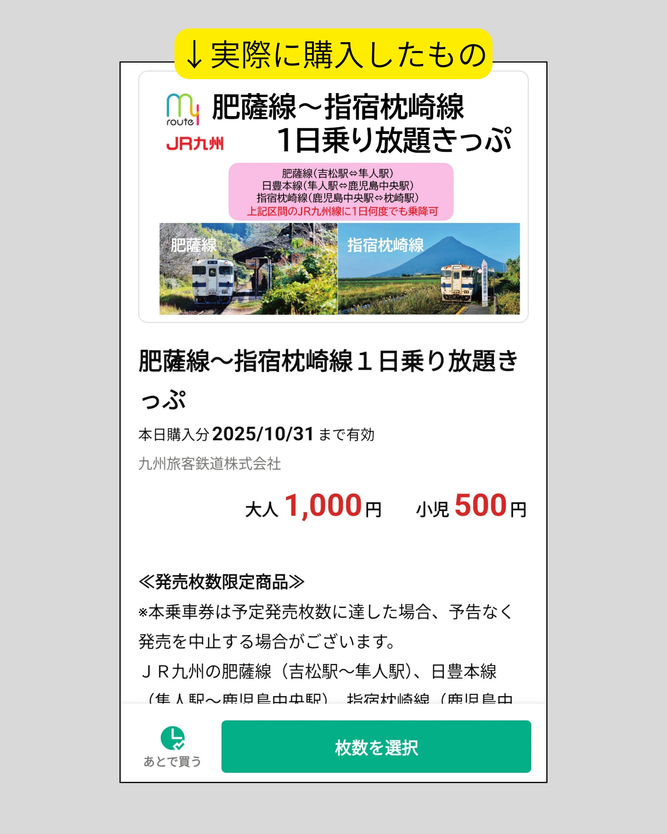 生活】【観光】肥薩線（隼人～吉松間）運行再開延期を受けて｜湧水町