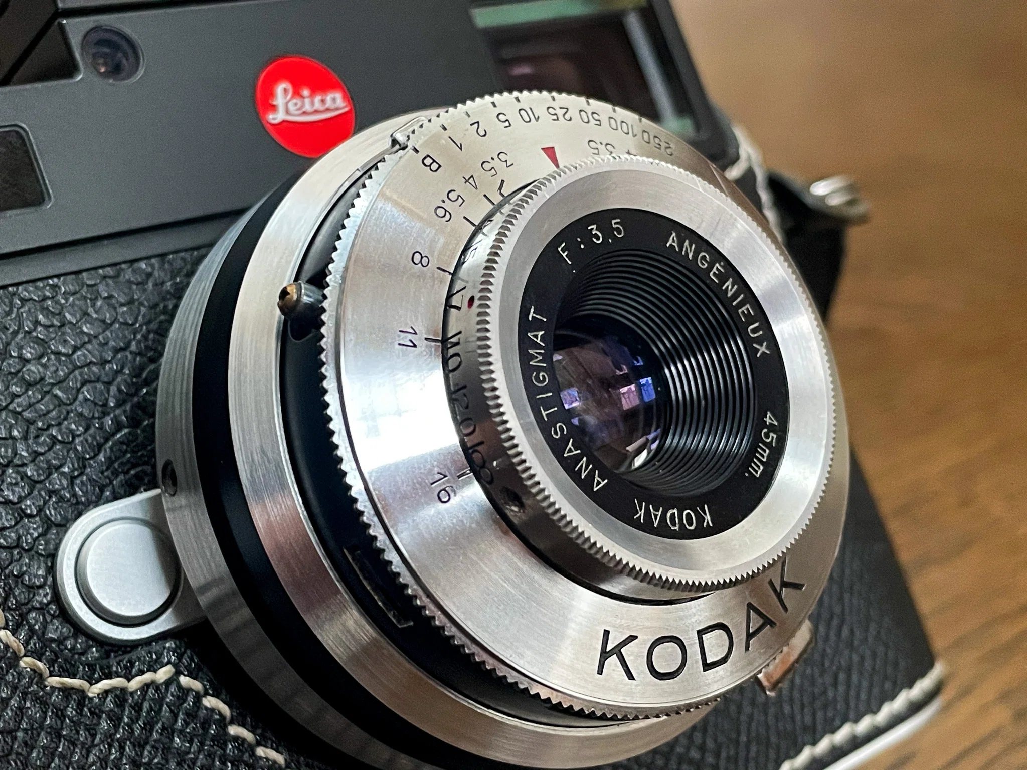 Kodak Retinette f のレンズで古いフランス光学を堪能する
