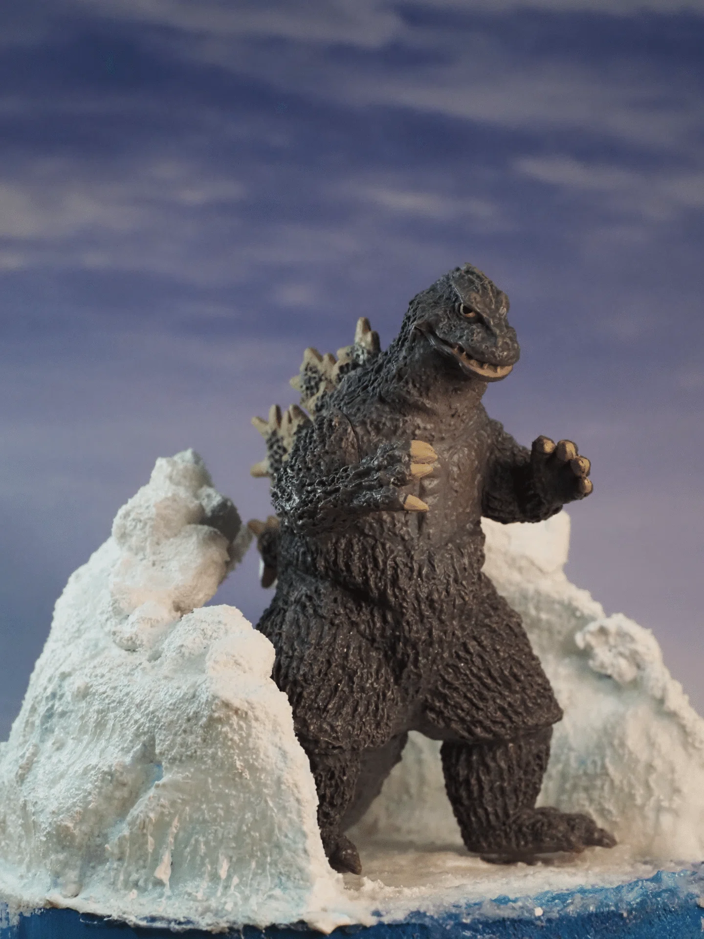 ゴジバーストと東宝怪獣コレクション用のジオラマを色々作った