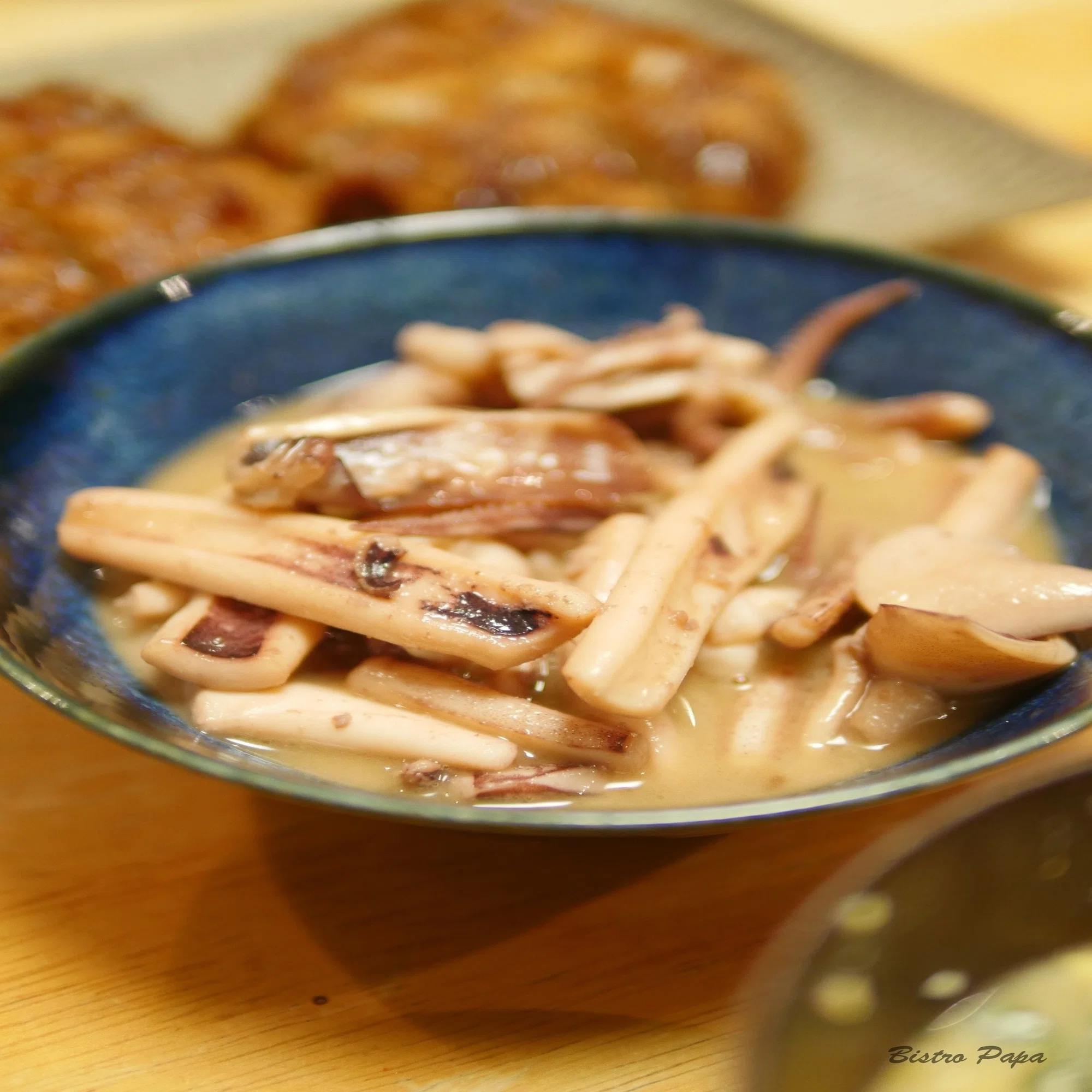 イカ の バター 醤油 炒め