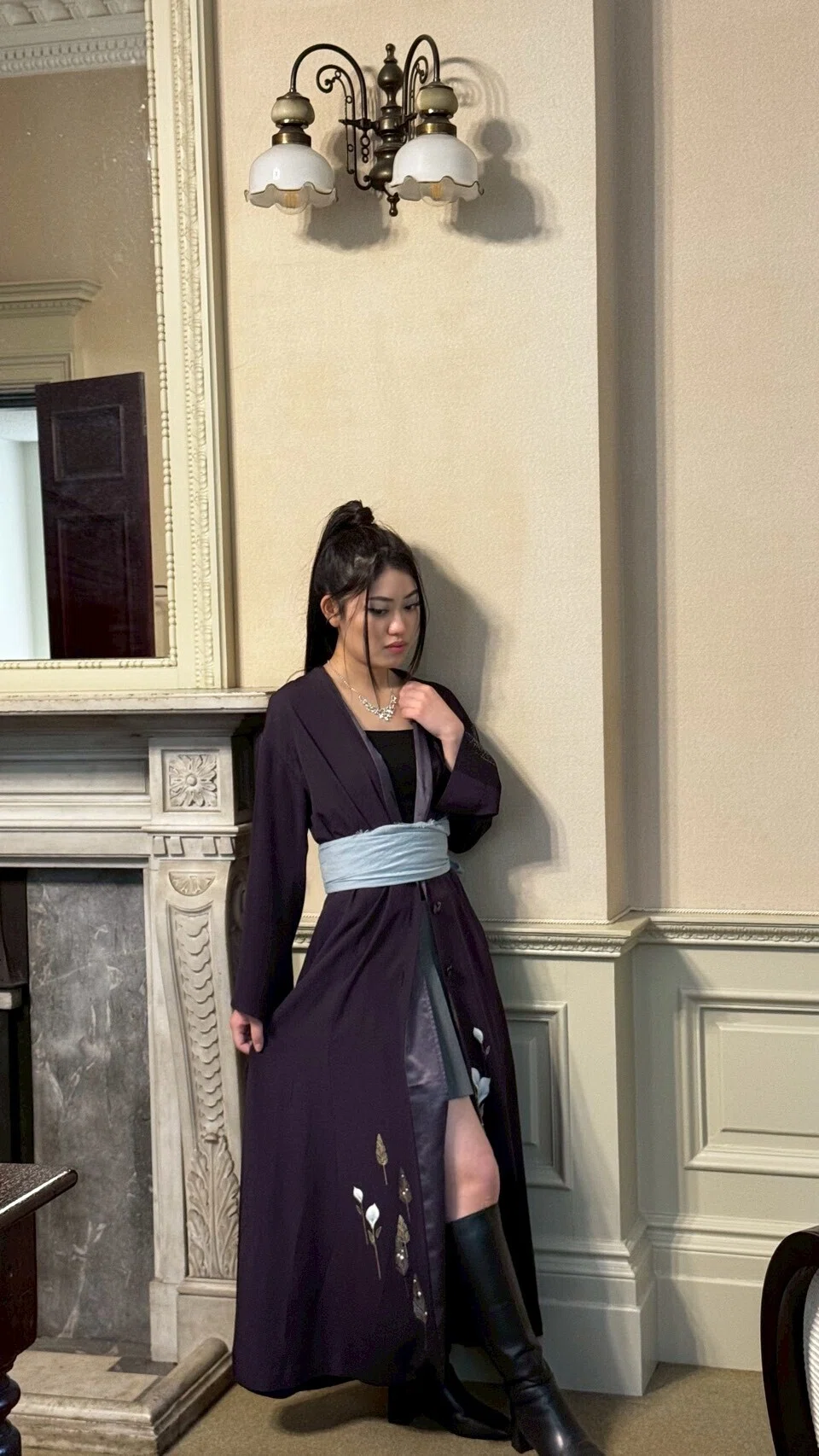 KIMONO DRESS SHOW】Lチーム「和×モード」｜清泉安斎ゼミ