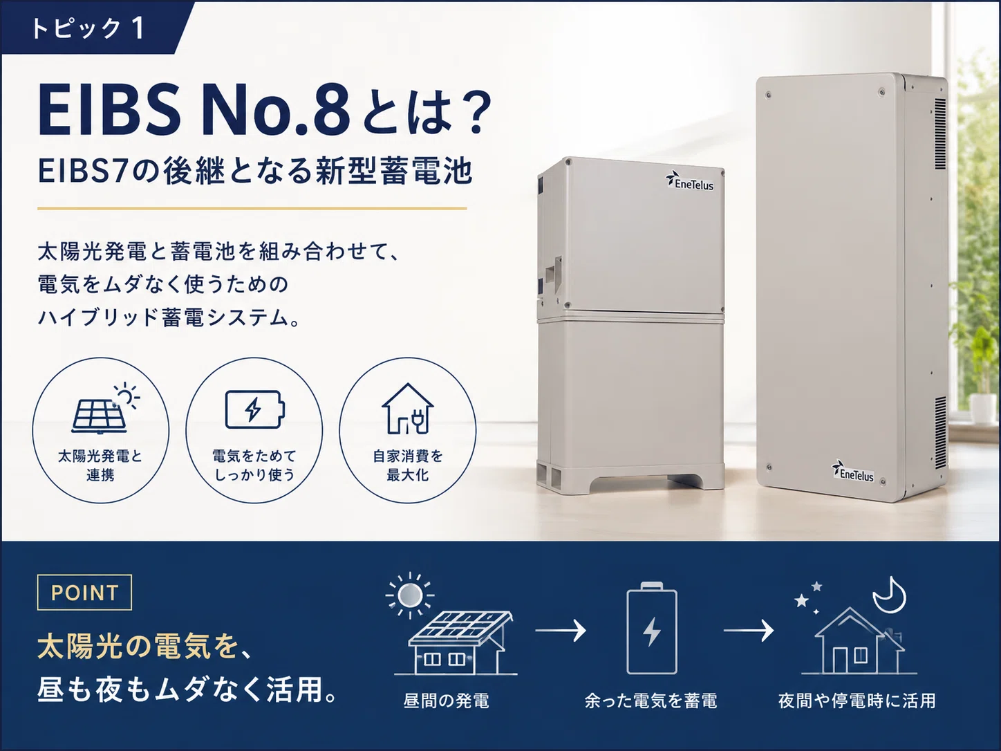 逆襲のダイヤゼブラ】2026年最新蓄電池！国産最強性能EIBS No.8