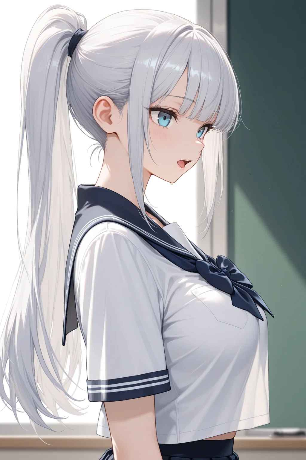 結ぶ髪型編】AIイラスト髪型プロンプト一覧②｜ポニーテール