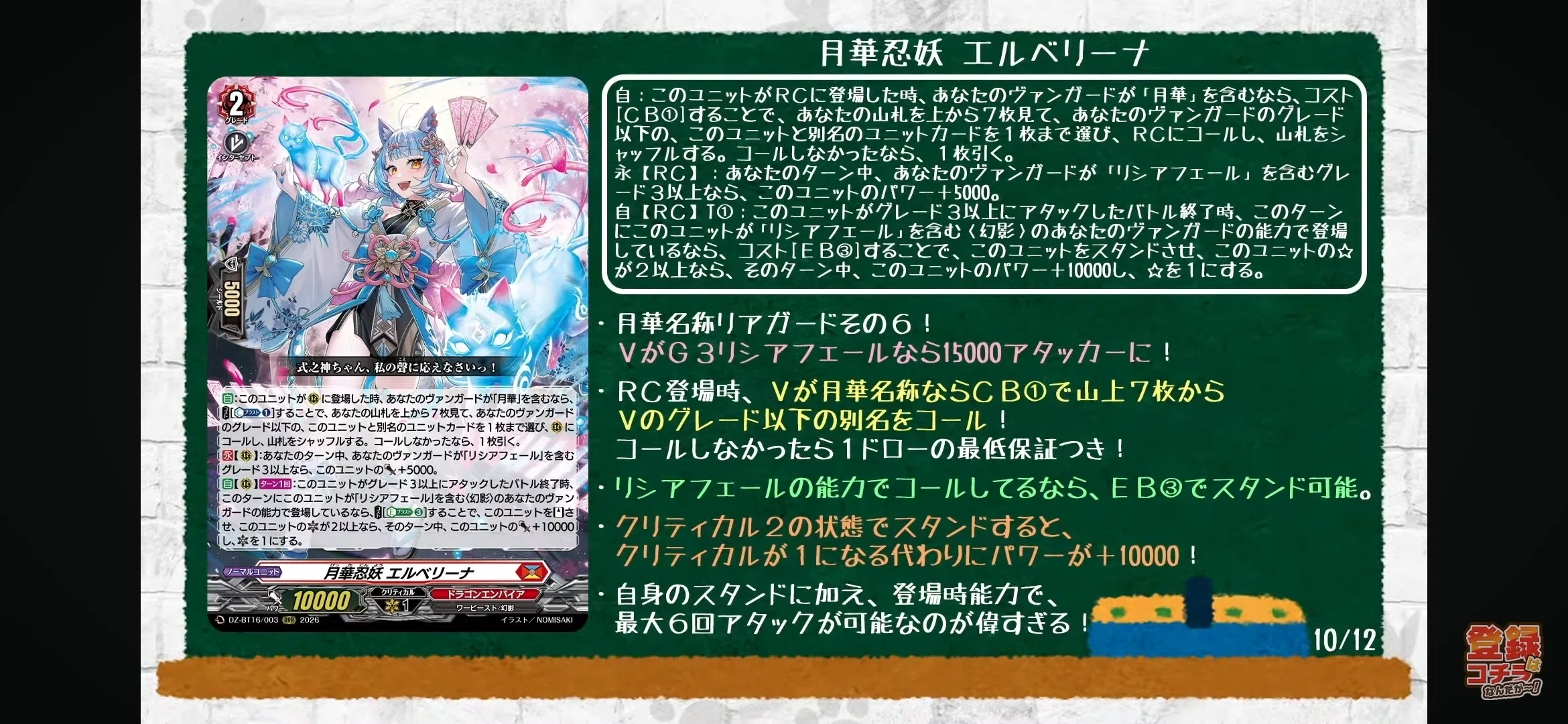 リシアフェール幻影 情報確認｜カプチーノ
