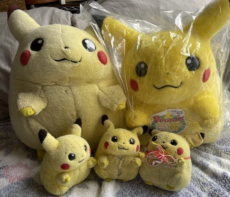 等身大ピカチュウ「おかえり!ピカチュウ1/1」がきた｜いつき＠