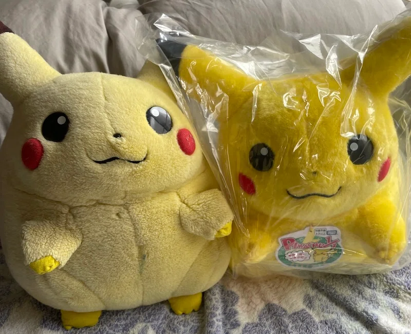 等身大ピカチュウ「おかえり!ピカチュウ1/1」がきた｜いつき＠