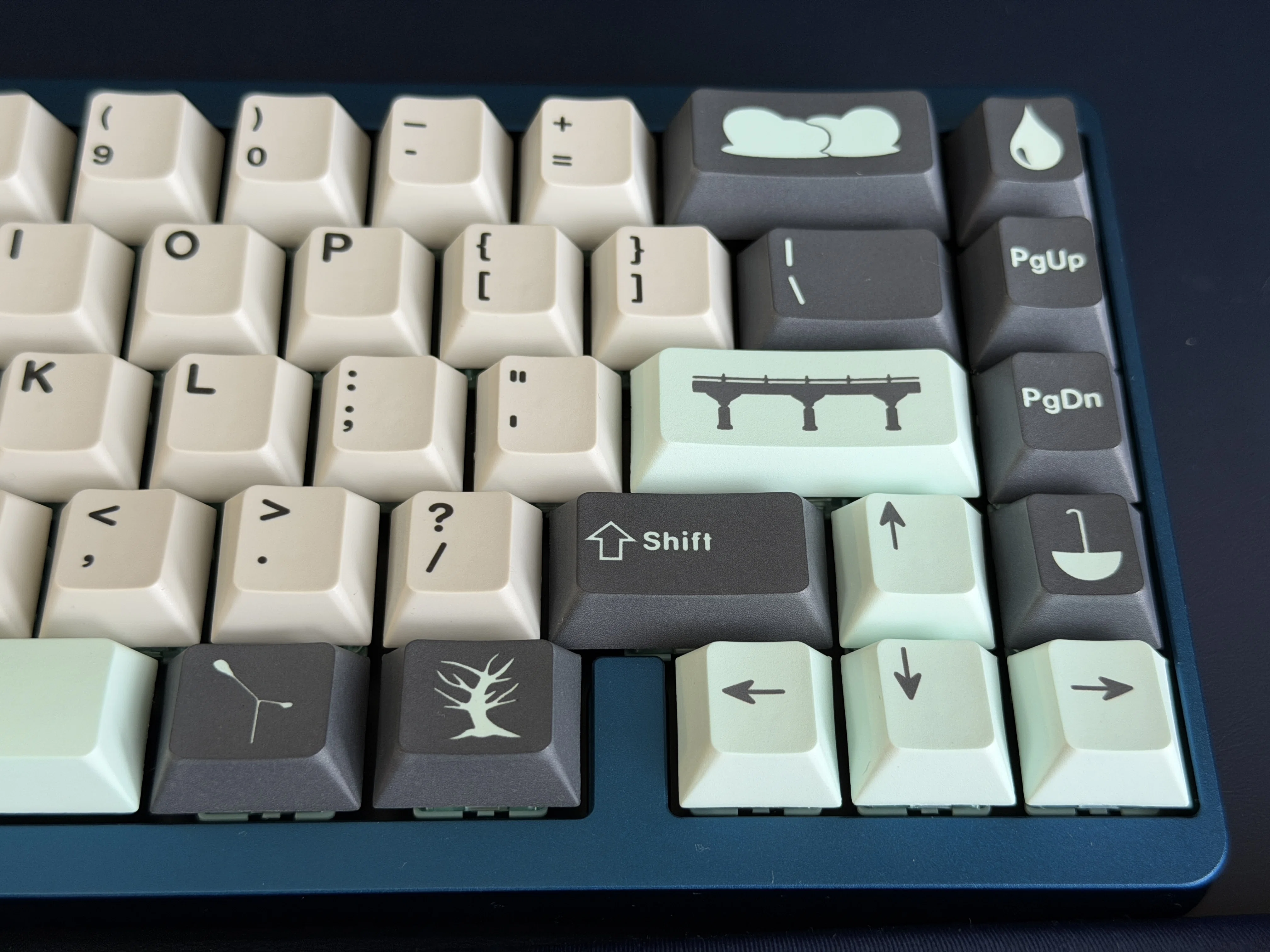 ☂️梅雨に合うキーキャップ🔼GMK Rainy Dayをキーボードに付けてみた