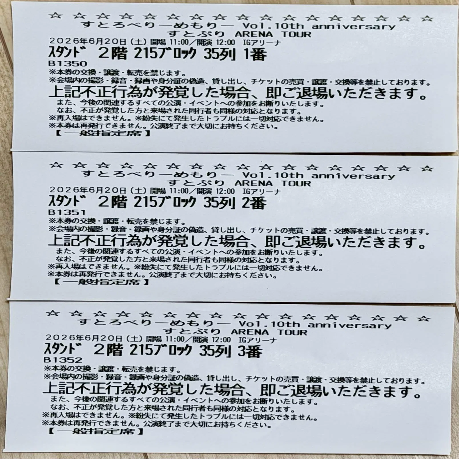 アリツア名古屋公演参戦！【備忘録】2026.06.20〜21｜かすみ
