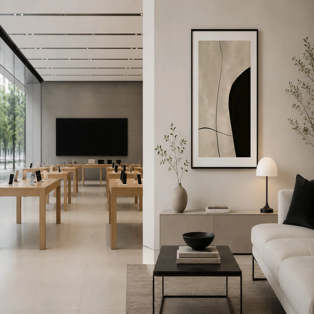 Apple Storeにアートっぽさを感じる理由｜#アートのある暮らし by 
