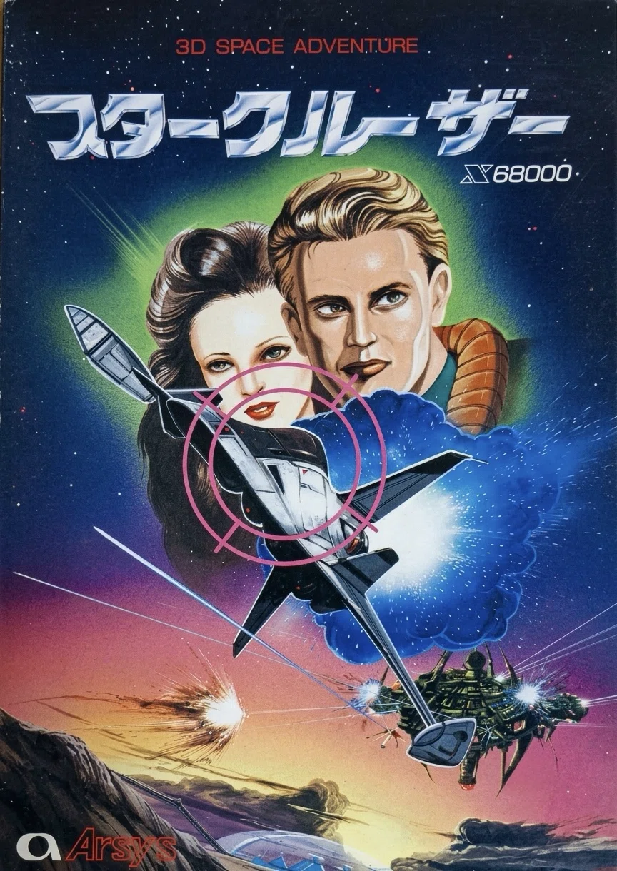PCゲーム　スタークルーザー　X68000　当時物　希少　レトロゲーム パソコンゲーム回顧録 第8回〜一番好きなパソコンゲームは「スター