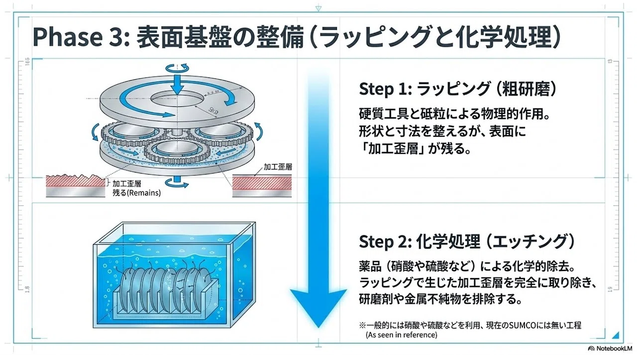 半導体用シリコンウェーハ製造の技術詳解：結晶からICチップへの軌跡