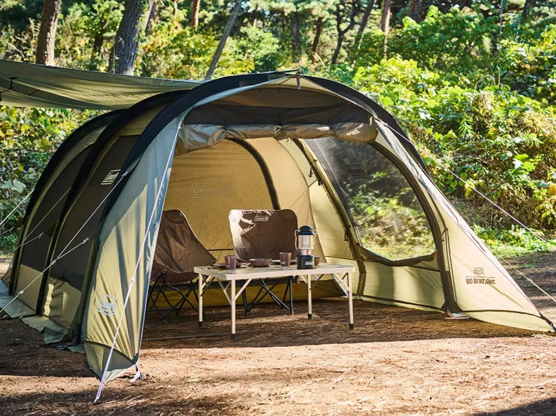 テントバカのテント値下げ情報 Coleman トンネルシェルター/240｜尾上